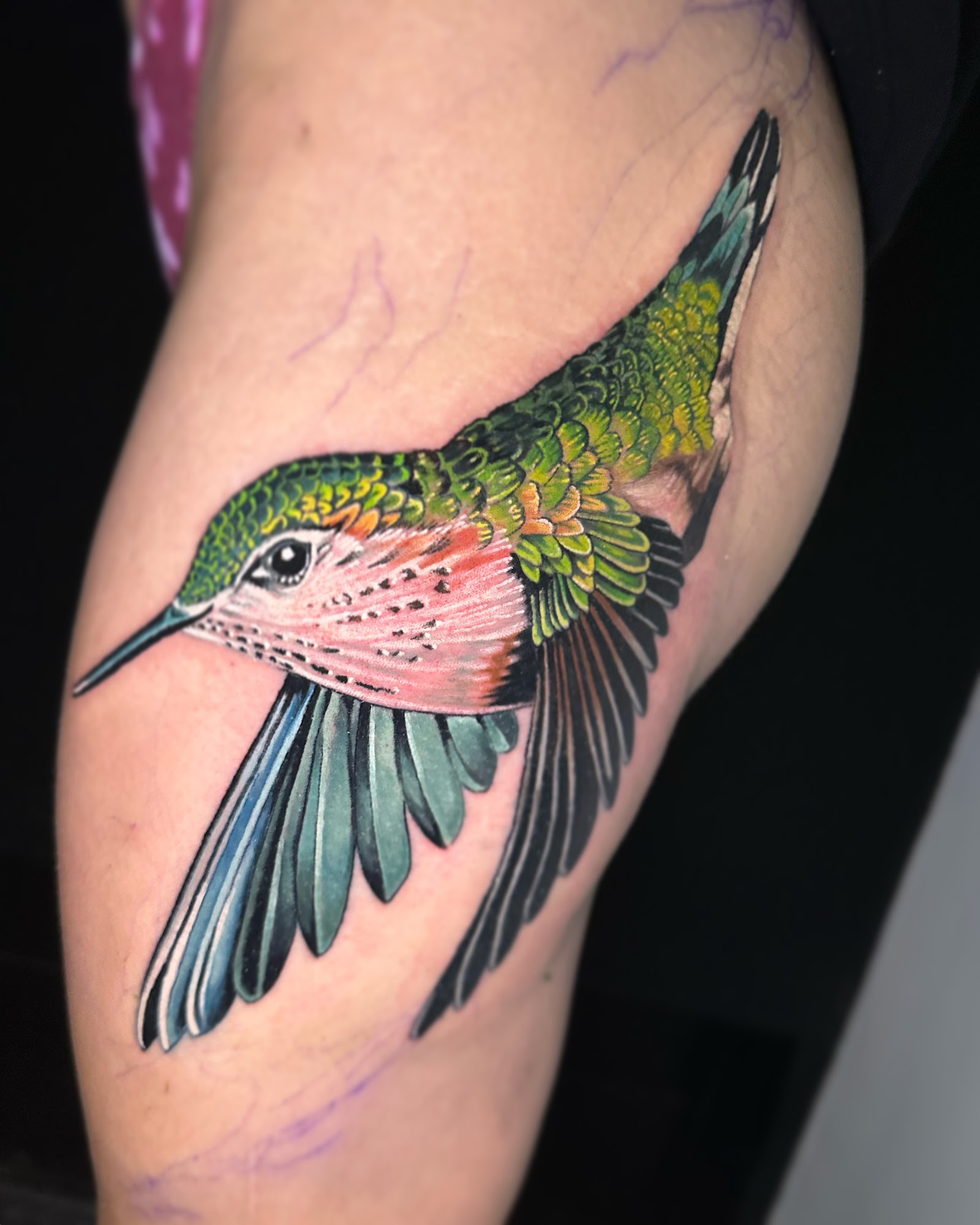 Neon Tiger Tattoo Atlanta tattoo work — photo 2
