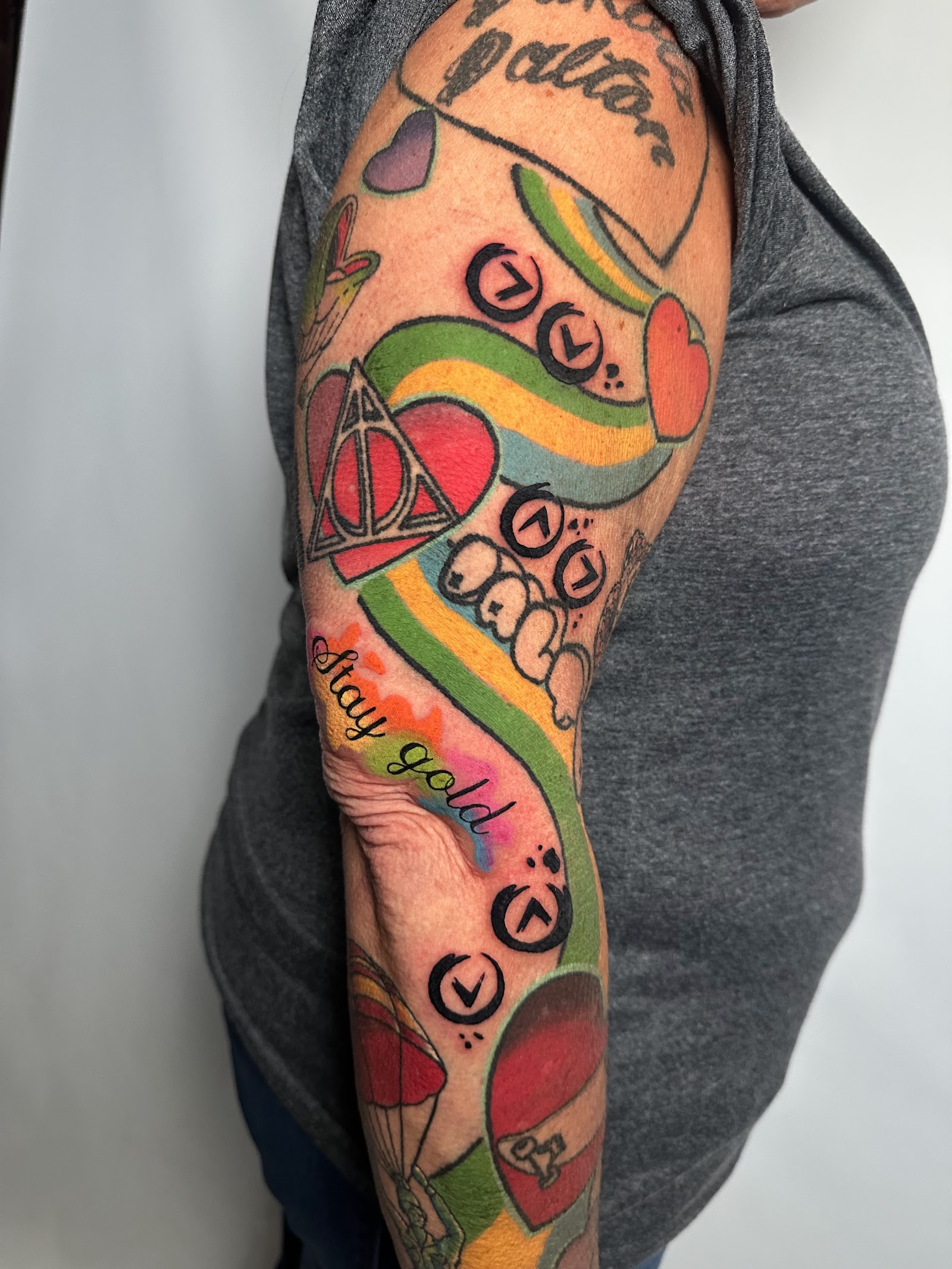 Neon Tiger Tattoo Atlanta tattoo work — photo 3