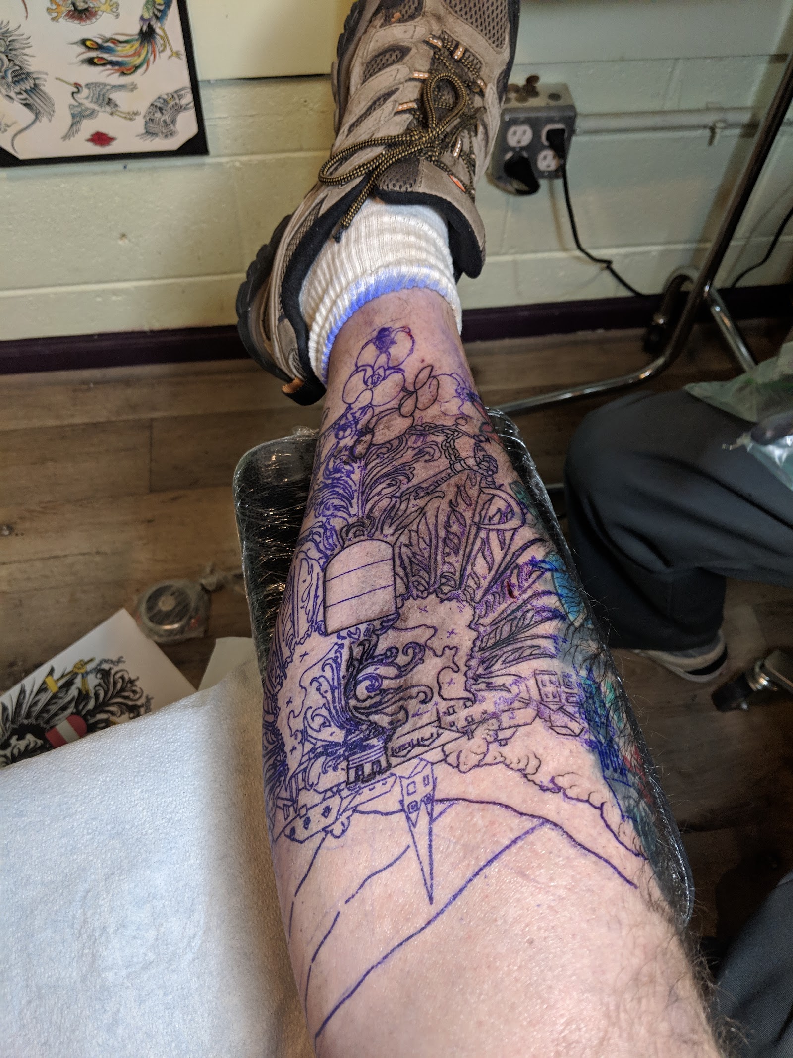Thunderbolt Tattoo tattoo work — photo 3