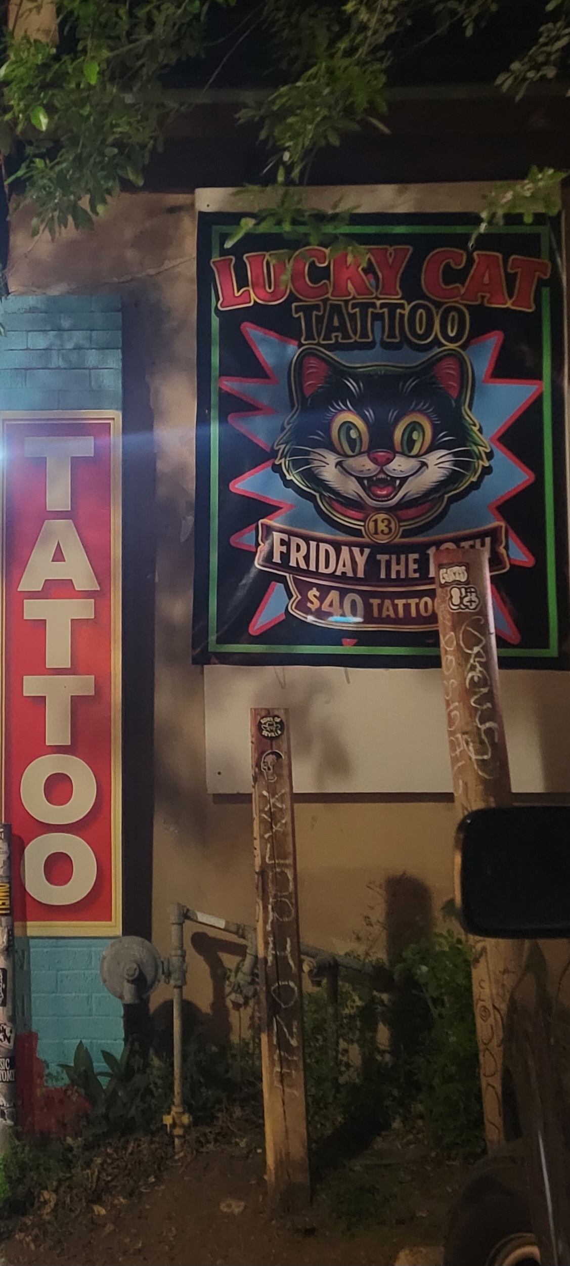 Lucky Cat Tattoo tattoo work — photo 2