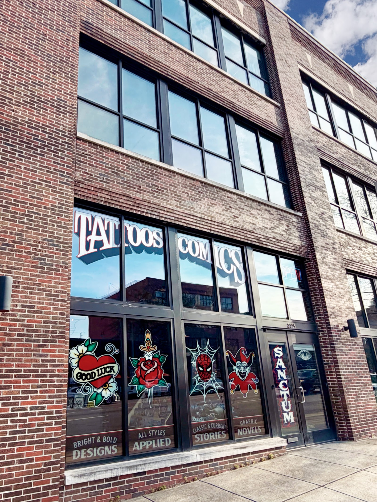 Sanctum Tattoos and Comics — tattoo studio in Birmingham