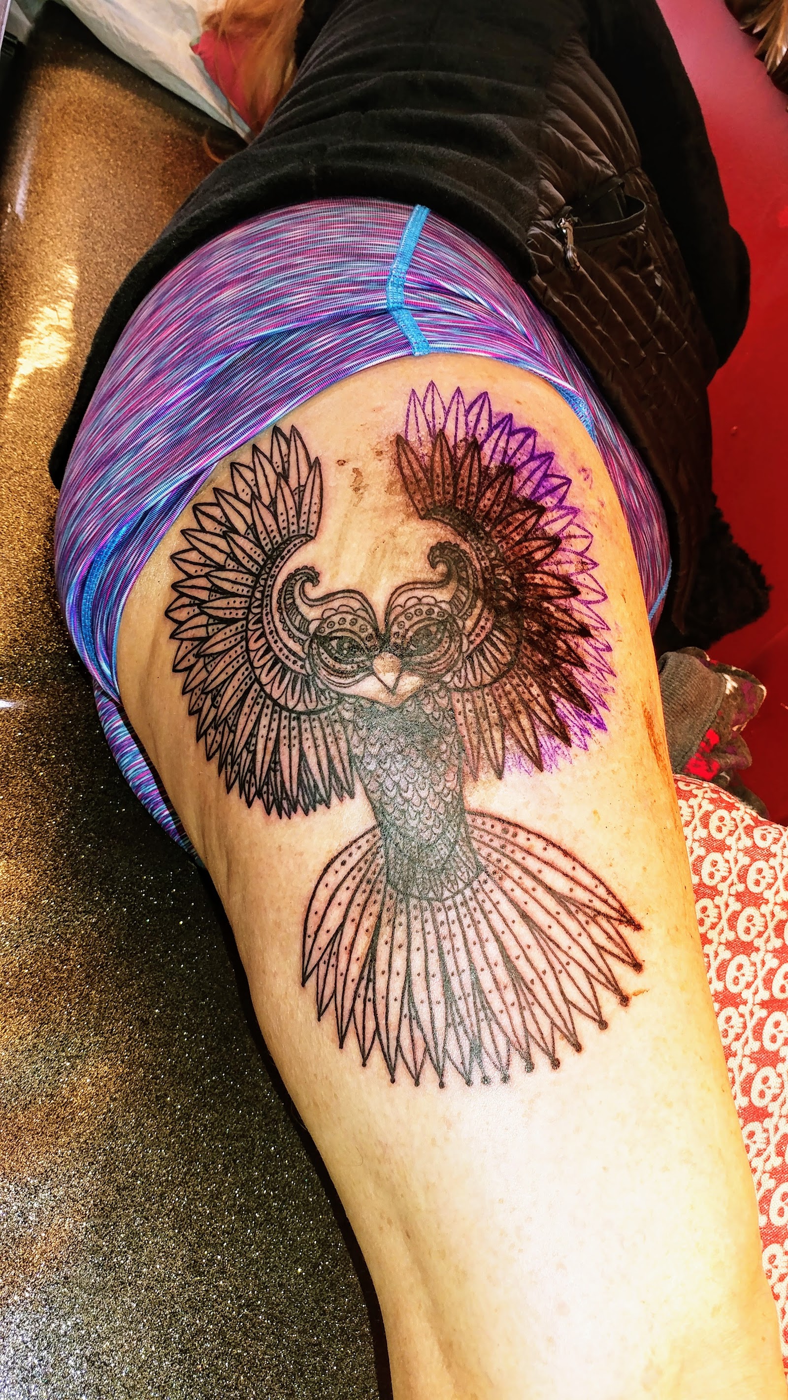 Black Cat Tattoo tattoo work — photo 3