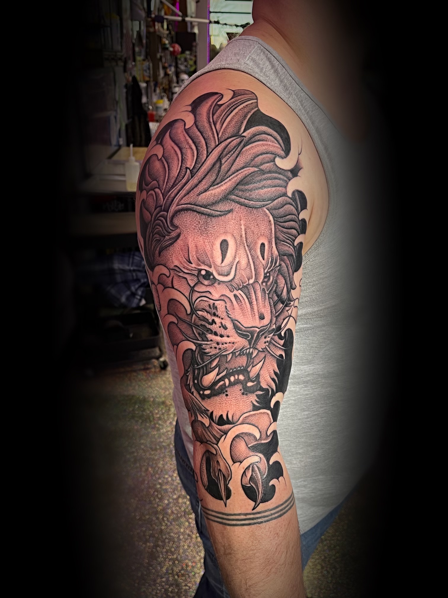Branded Bear Tattoo tattoo work — photo 2