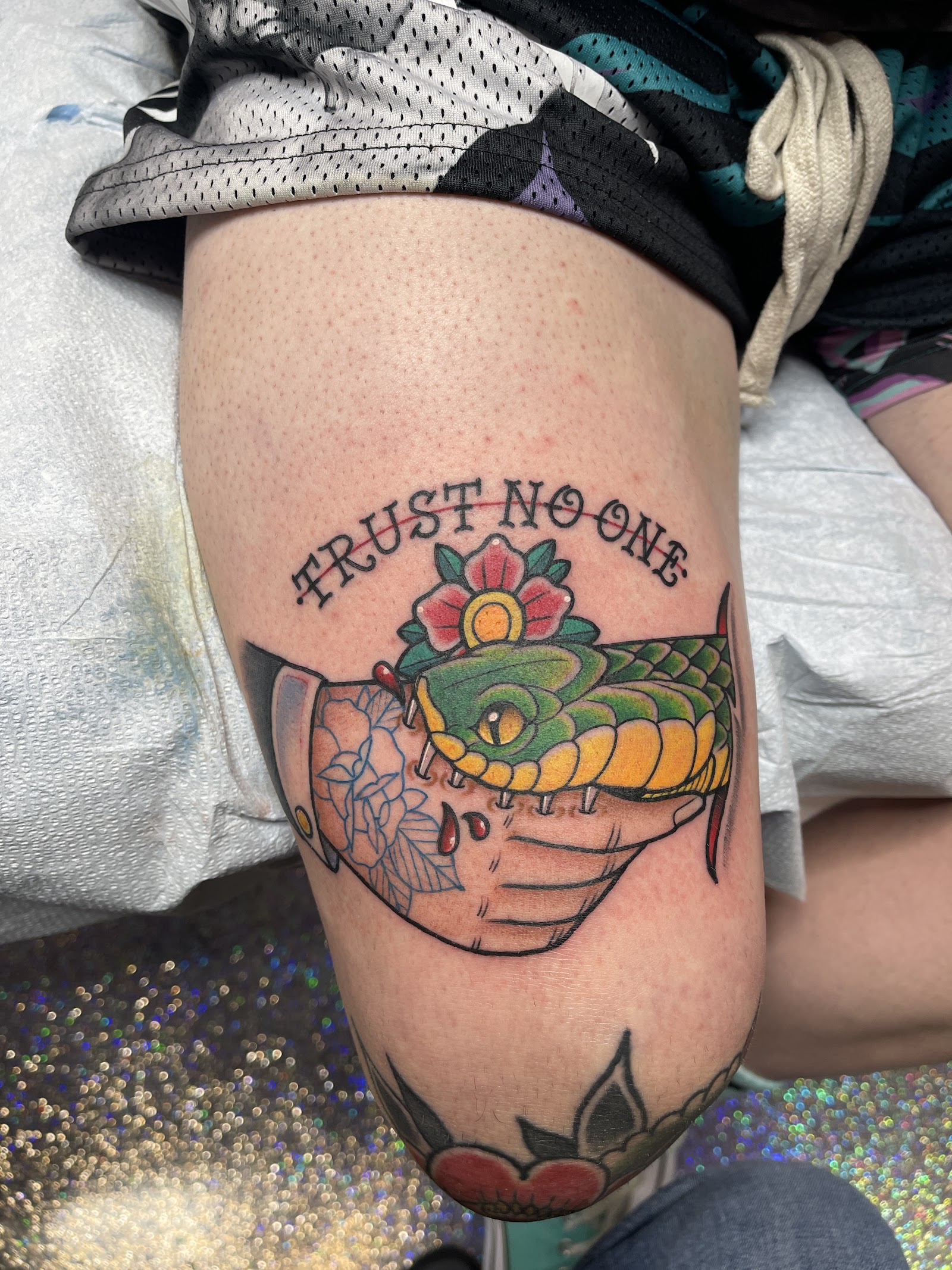 Branded Bear Tattoo tattoo work — photo 3