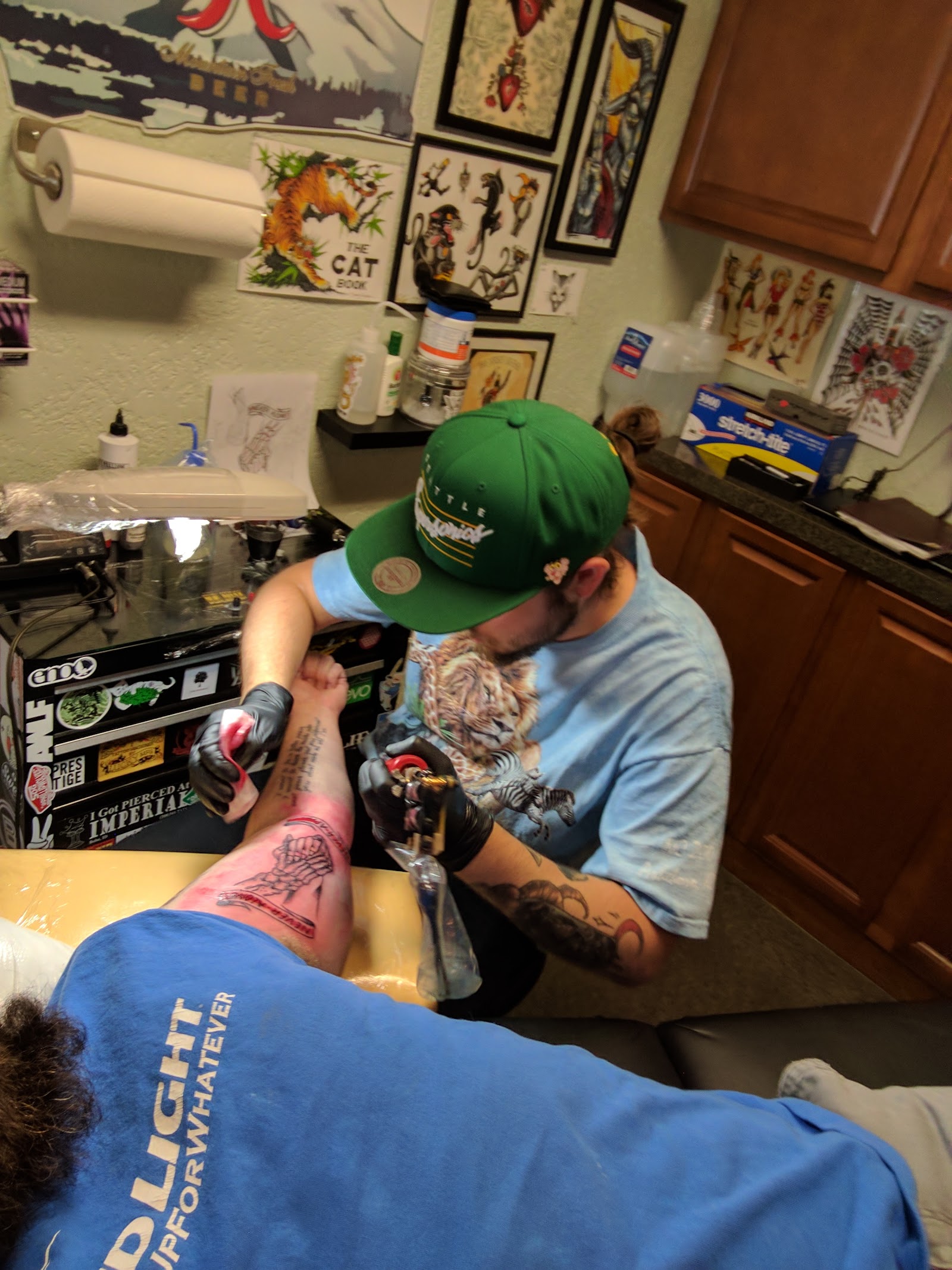 Iron Wolf Tattoo tattoo work — photo 2