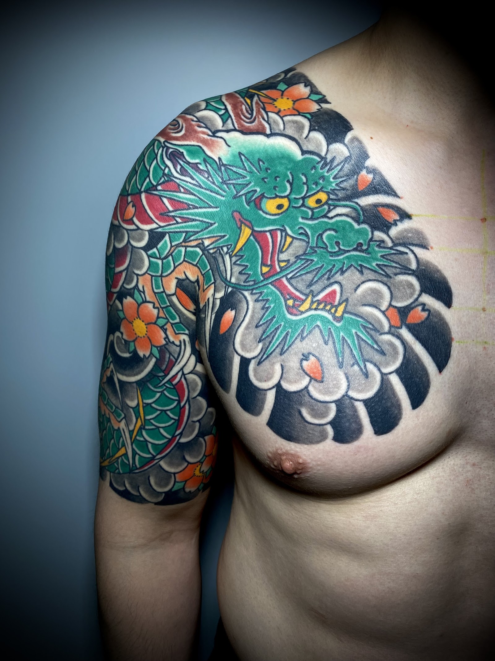 Chameleon Tattoo tattoo work — photo 2