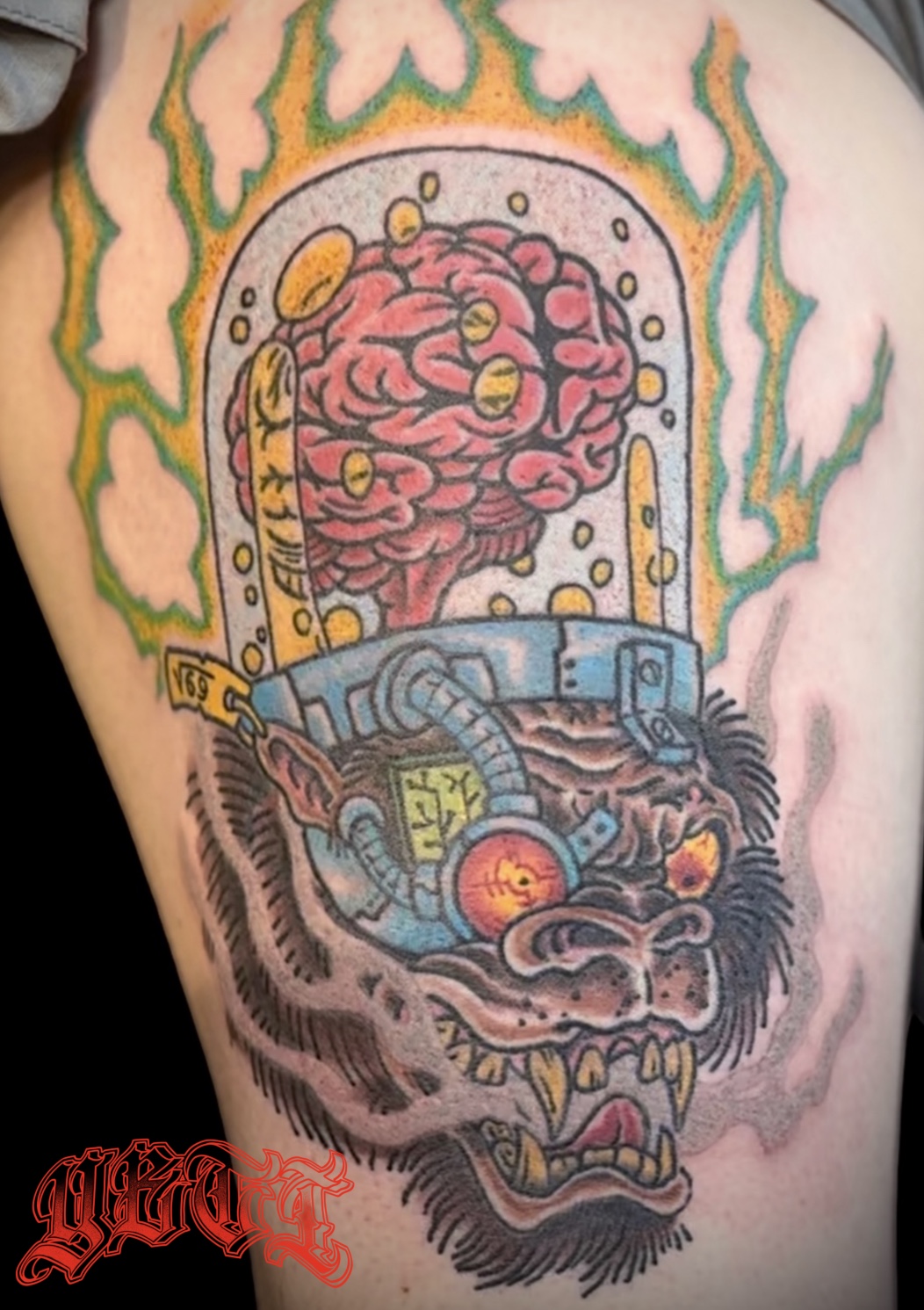 Chameleon Tattoo tattoo work — photo 3