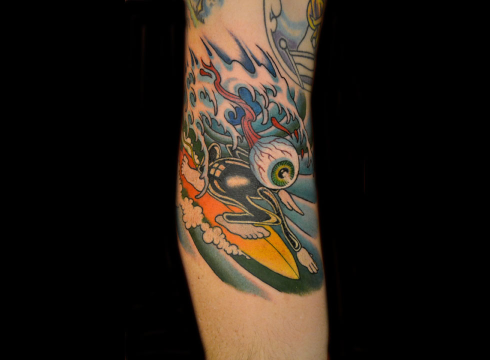Ghost in the Machine Tattoo tattoo work — photo 3