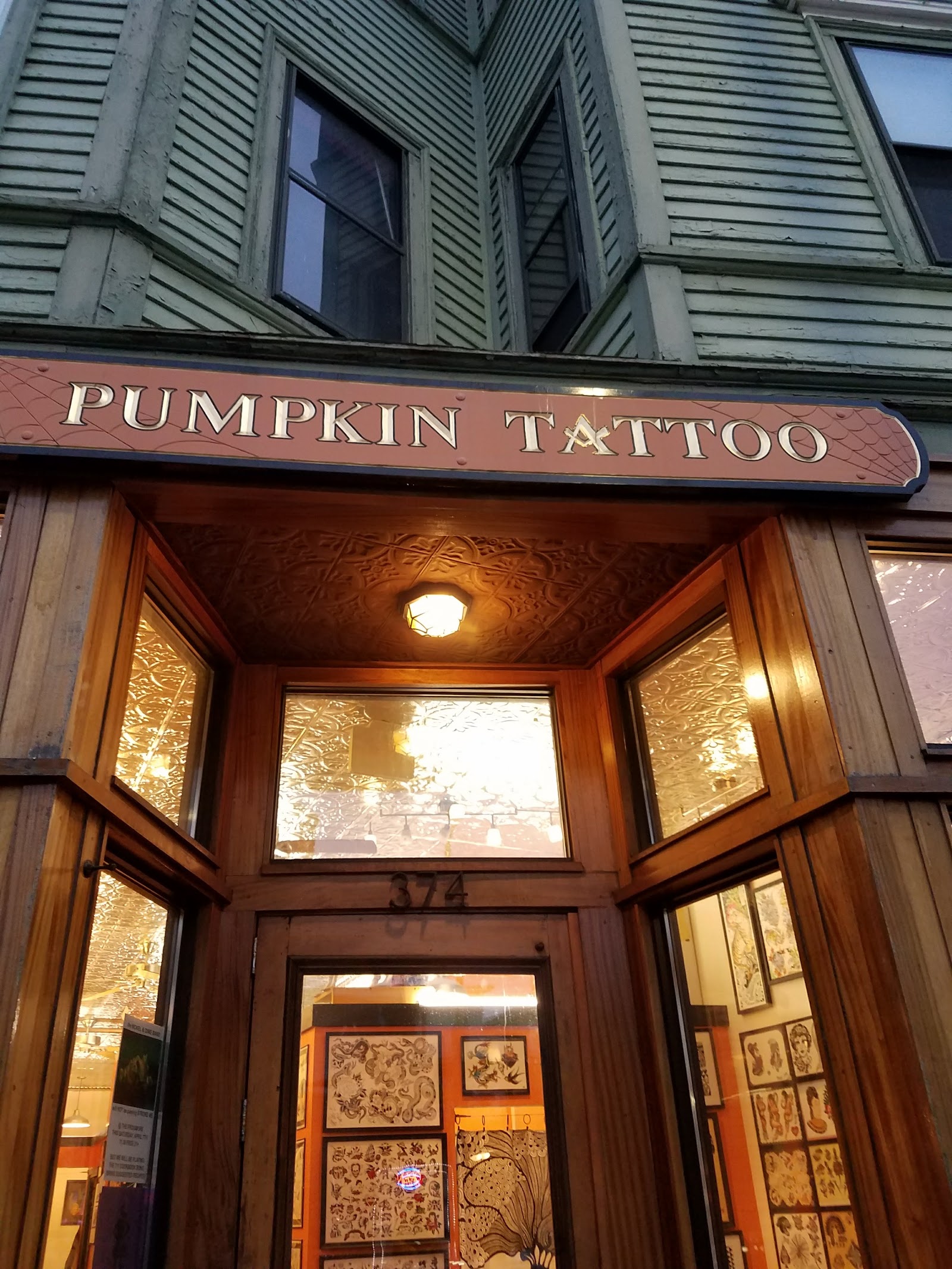 Fat Ram's Pumpkin Tattoo tattoo work — photo 2