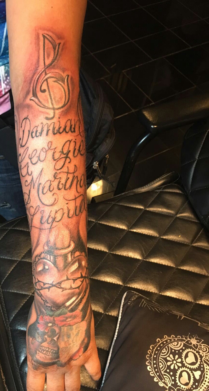 Calaveras tattoo studio tattoo work — photo 3