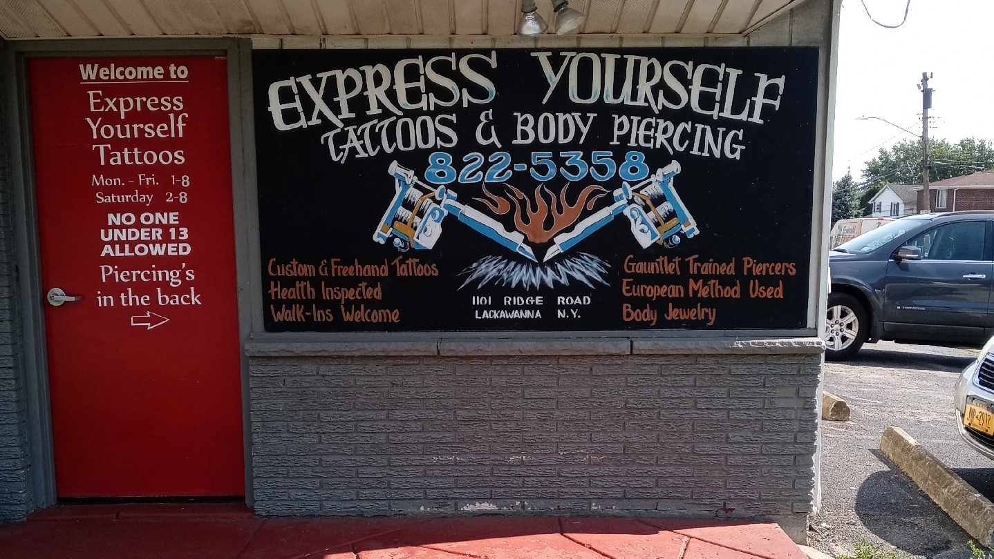 Express Yourself Tattoos & Body Piercing — tattoo studio in Buffalo