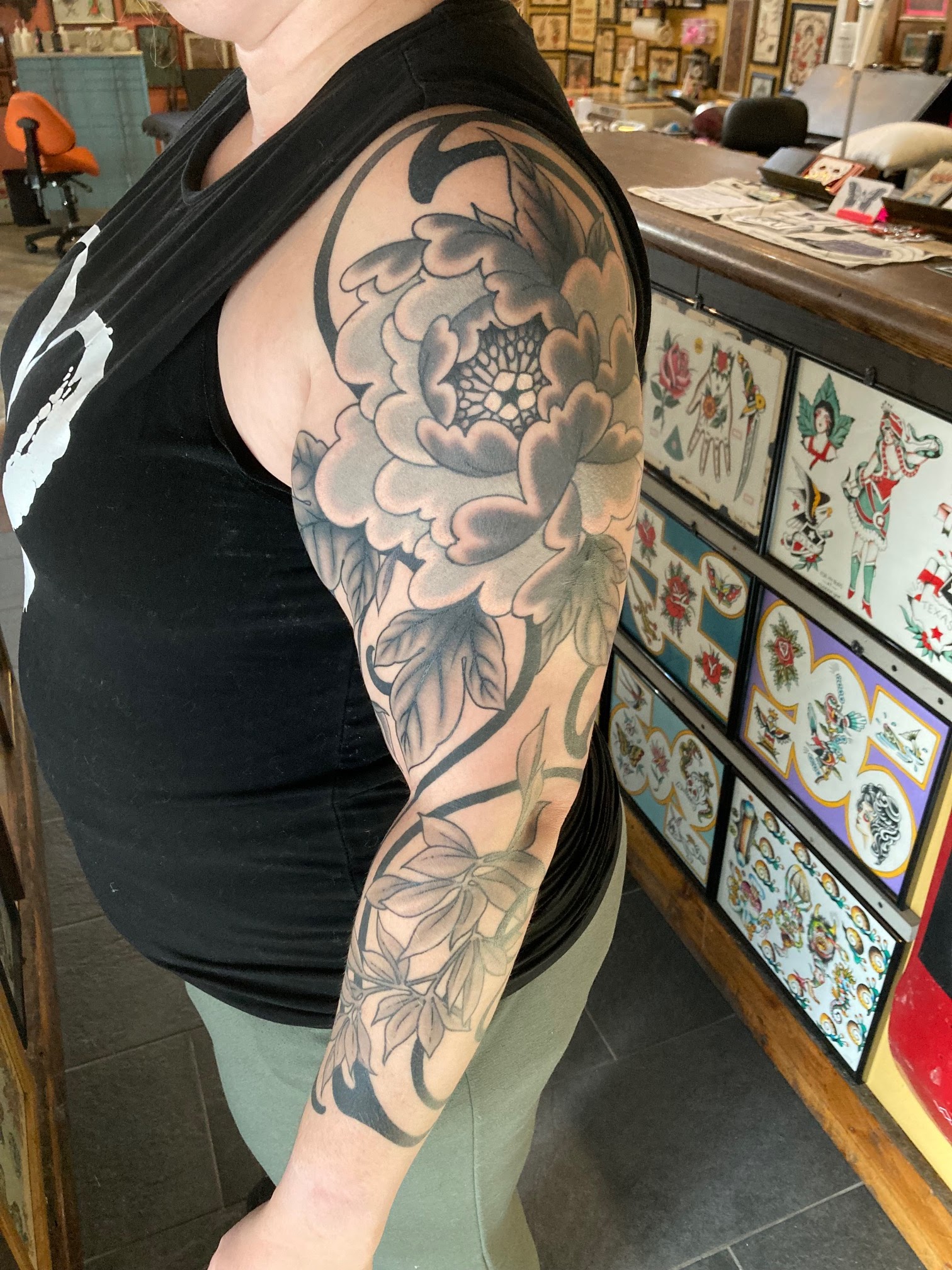 Modern Love tattoo work — photo 2