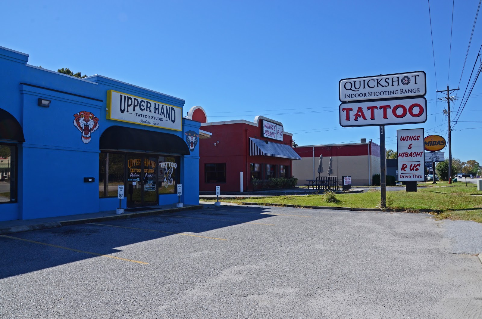 Upper Hand Tattoo Studio — tattoo studio in Charleston