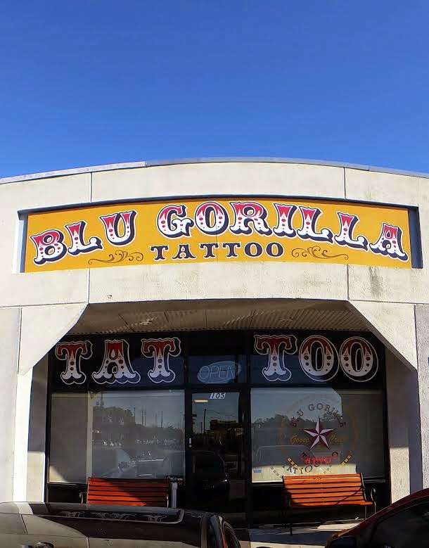 Blu Gorilla Goose Creek tattoo work — photo 2