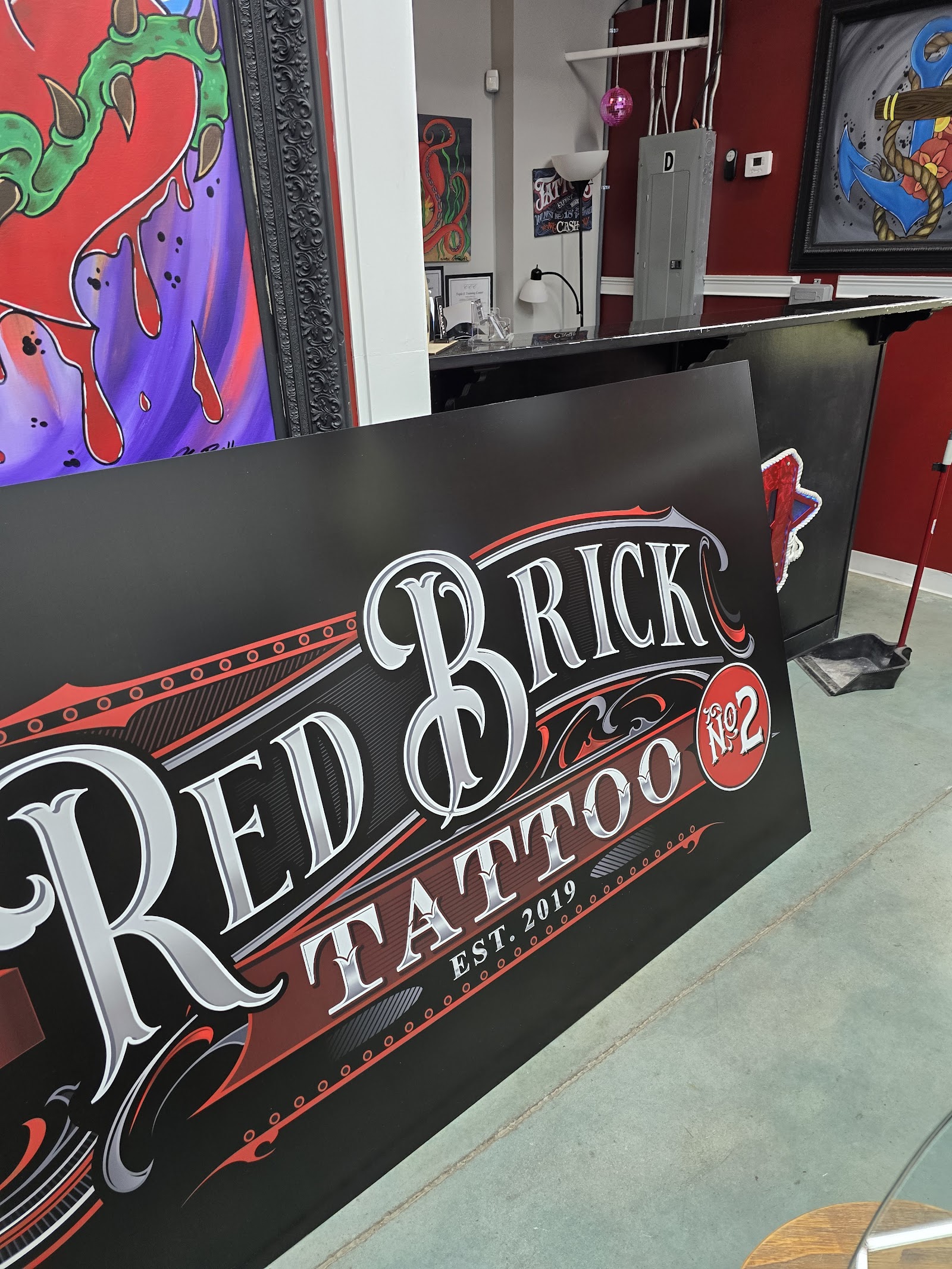 Red Brick Tattoo tattoo work — photo 2