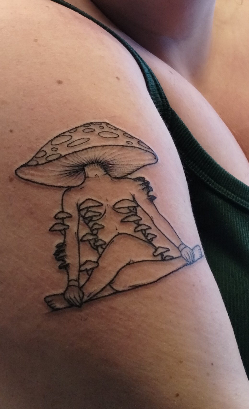 Green Ghost Tattoo tattoo work — photo 2