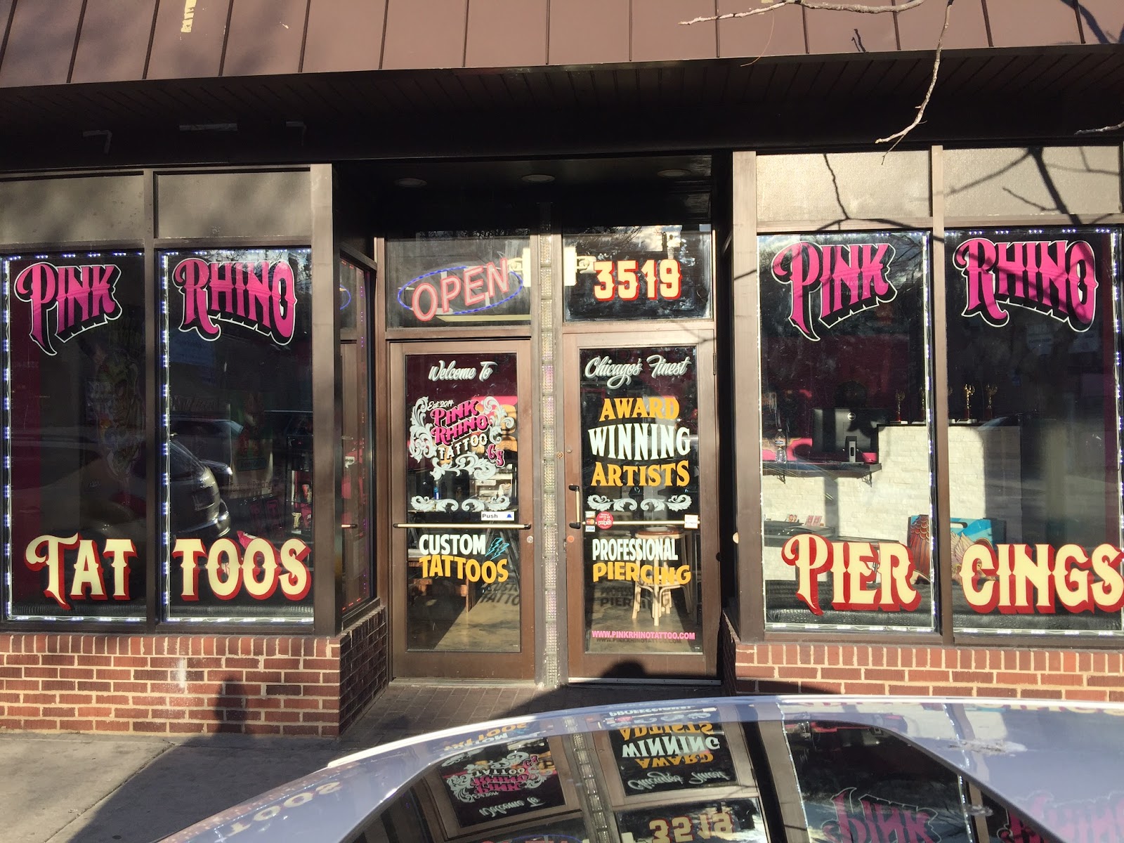 Pink Rhino Tattoo tattoo work — photo 3