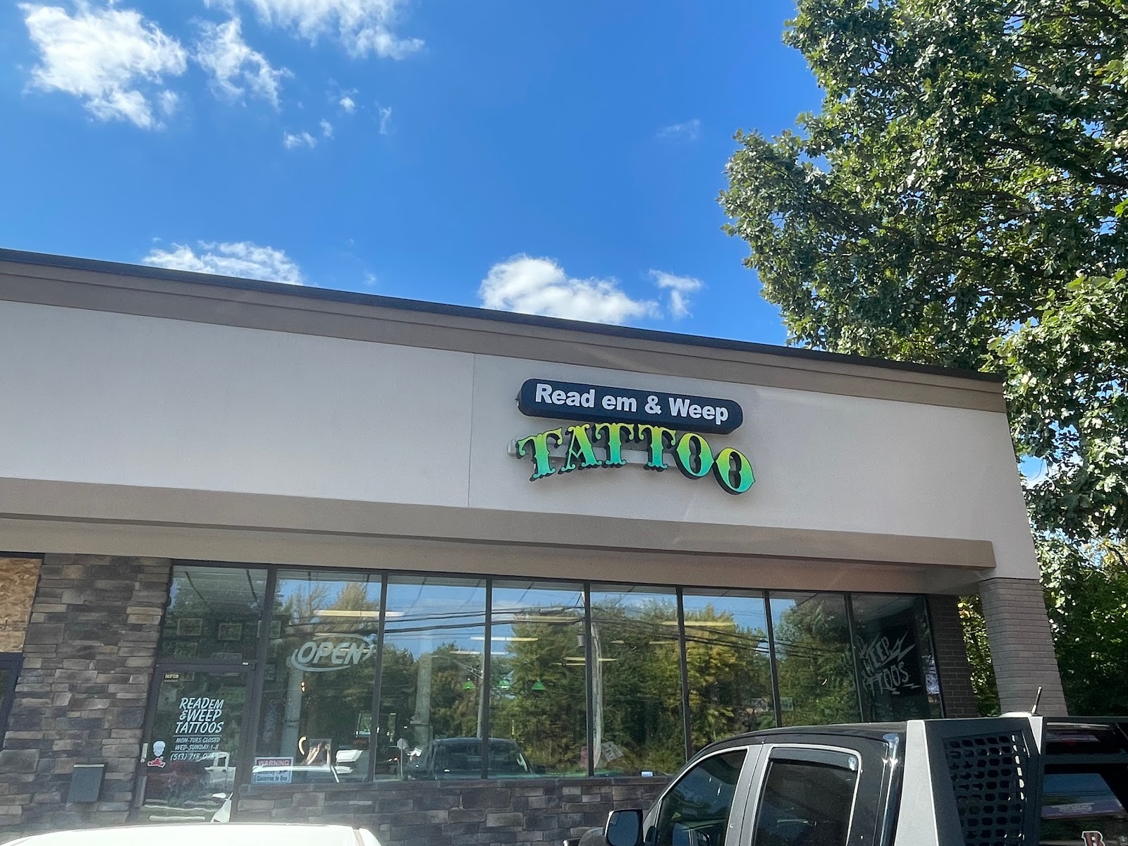Read Em & Weep Tattoos - Cincinnati’s Premier Tattoo & Piercing Studio tattoo work — photo 2