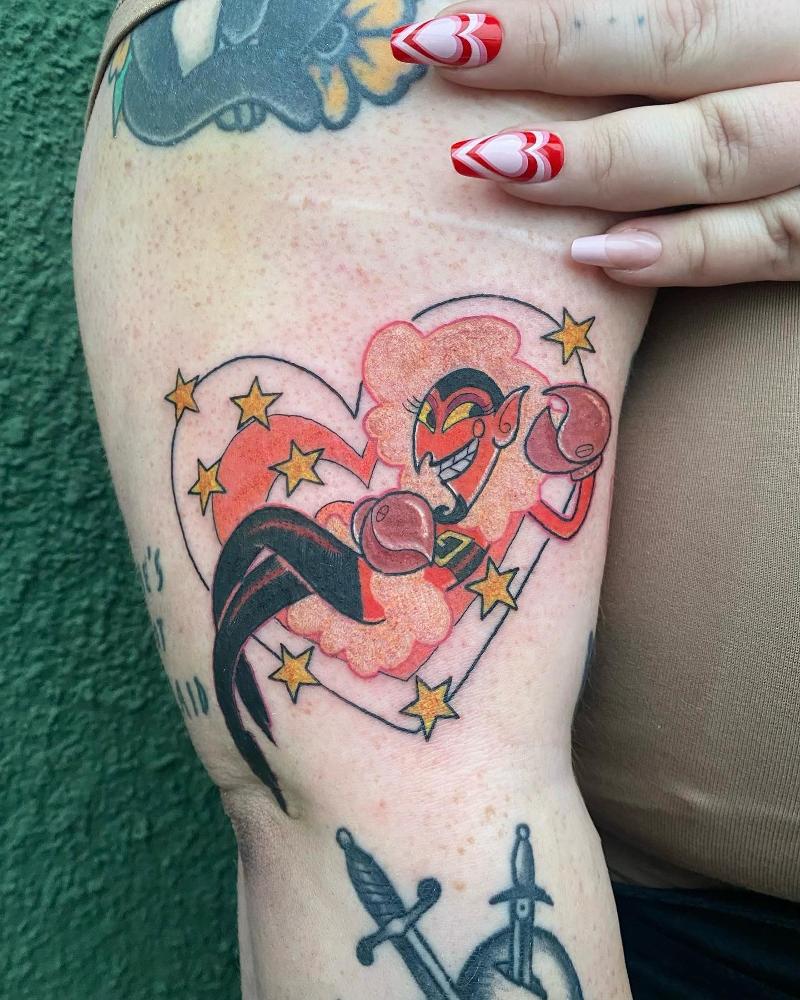 Stag and Castle tattoo work — photo 2