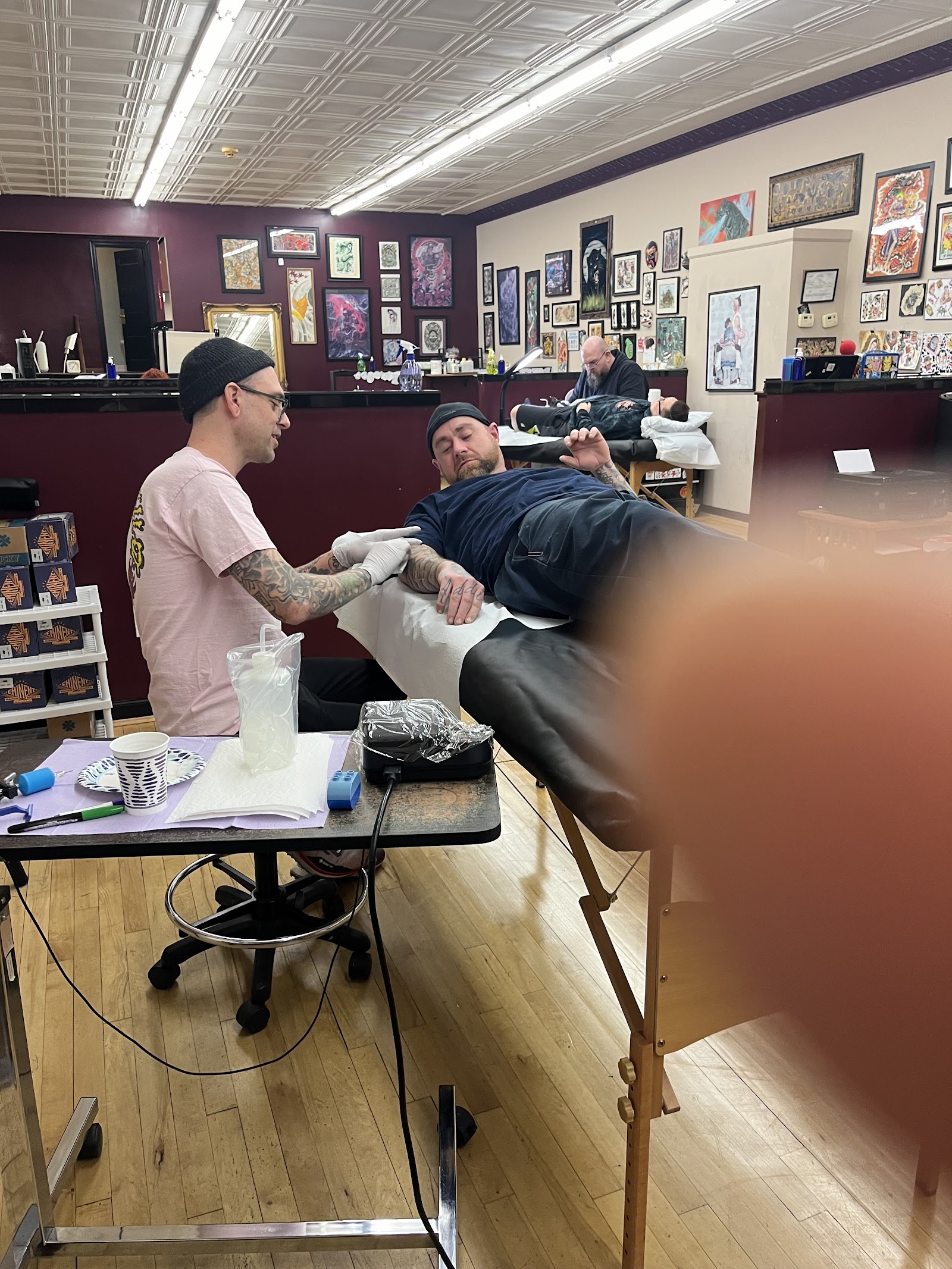 Flying Tiger Tattoo tattoo work — photo 3