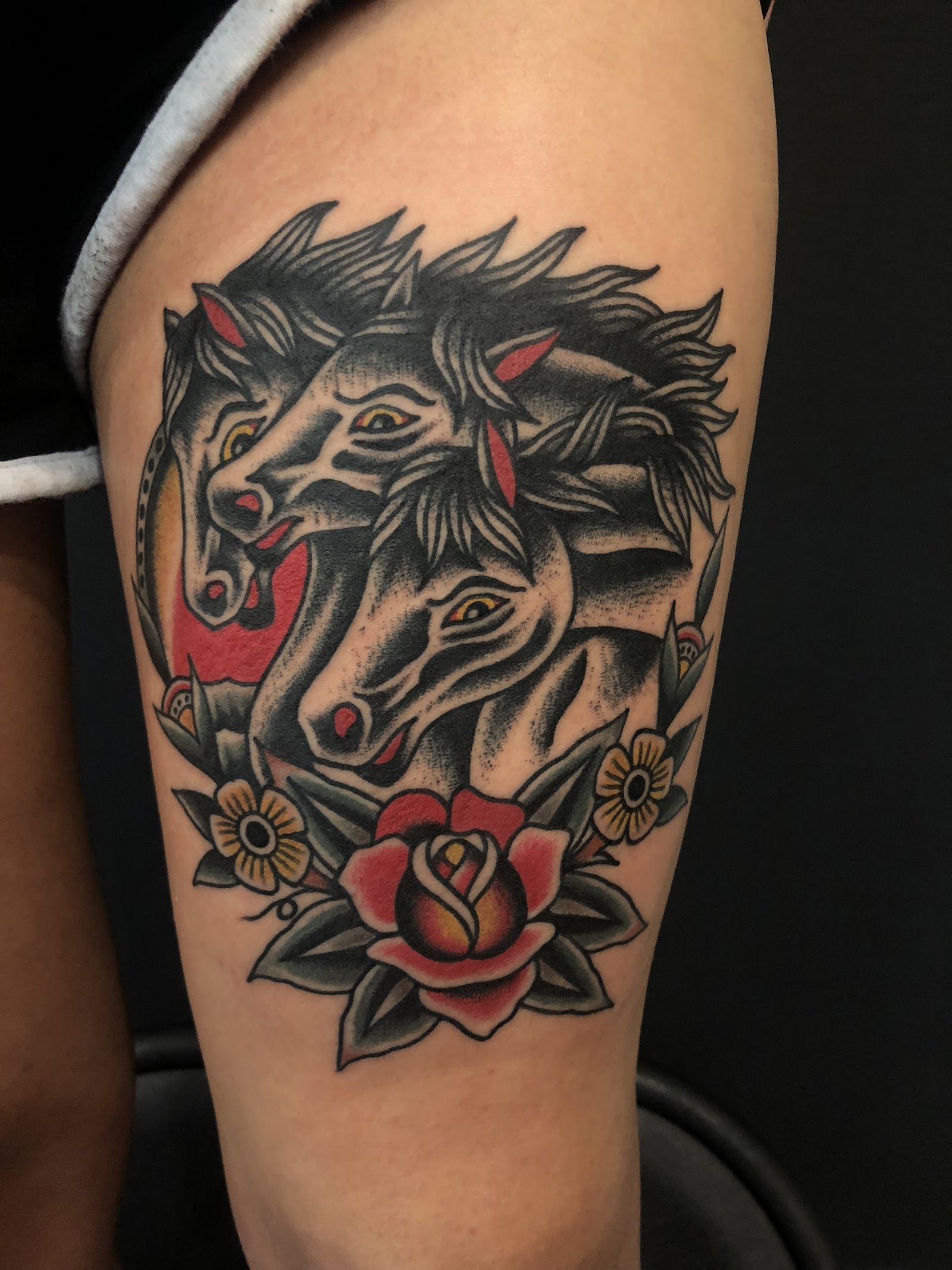 CRYING HEART TATTOO tattoo work — photo 3