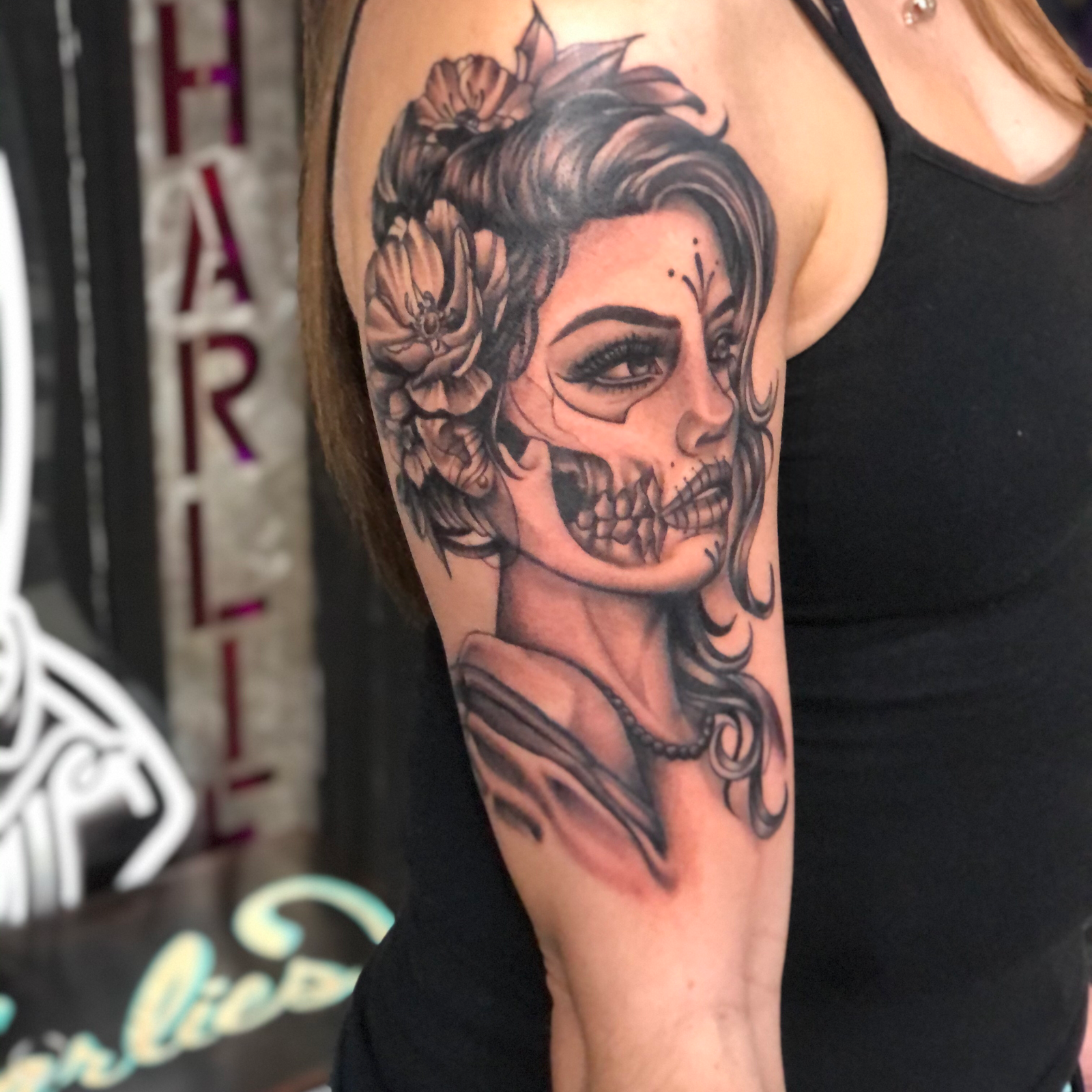Hot Rod Charlie's tattoo work — photo 3