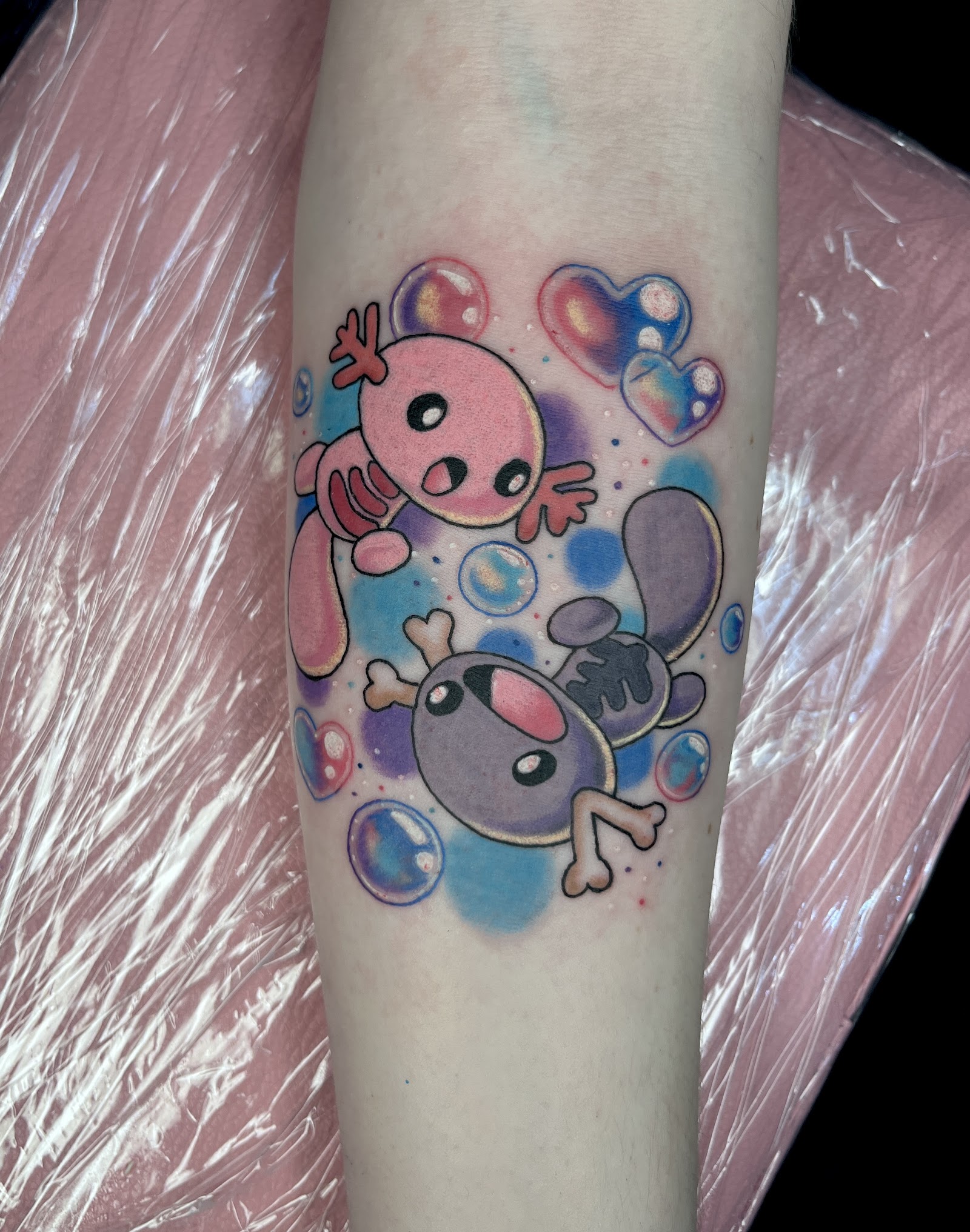 Ghost Malone Tattoo tattoo work — photo 2