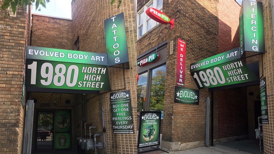 Evolved Body Art — tattoo studio in Columbus