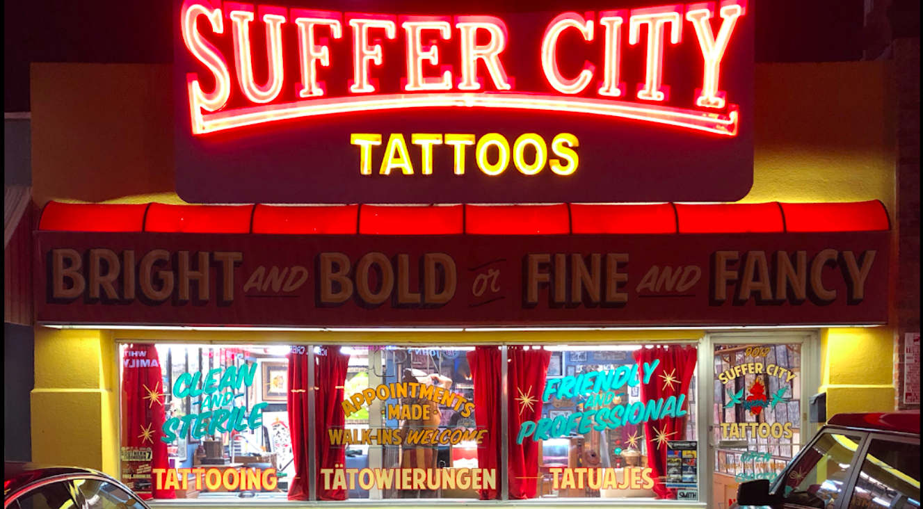Suffer City Tattoos tattoo parlor in Dallas, TX