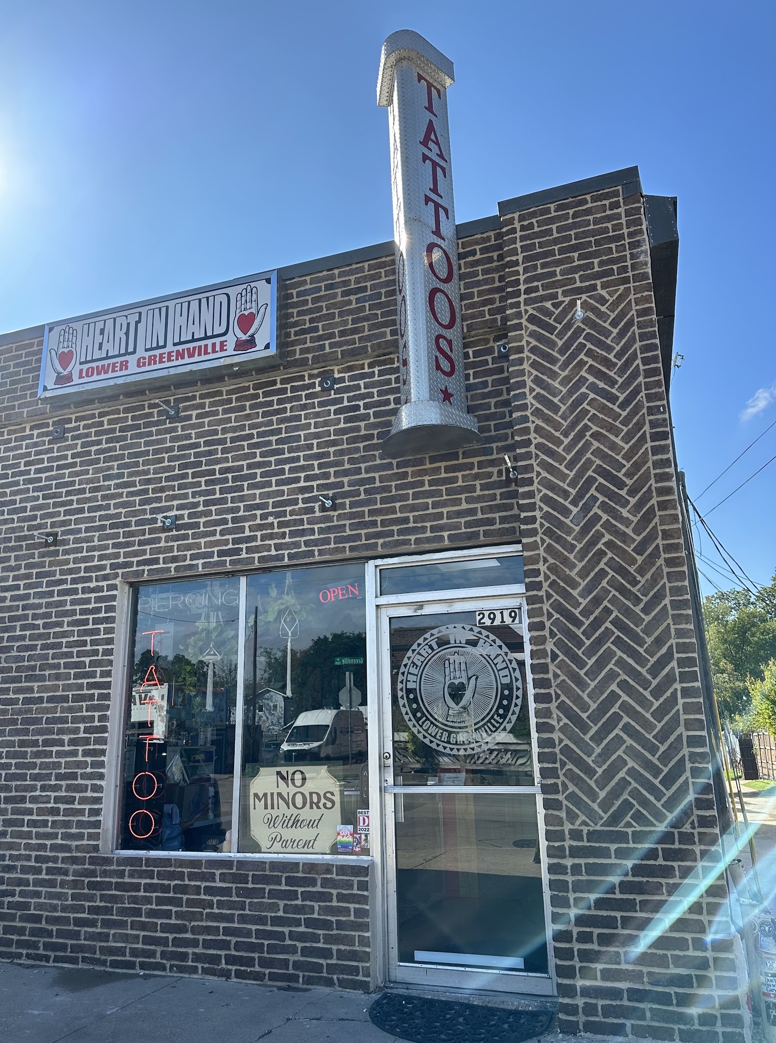 Heart In Hand : Lower Greenville tattoo work — photo 2
