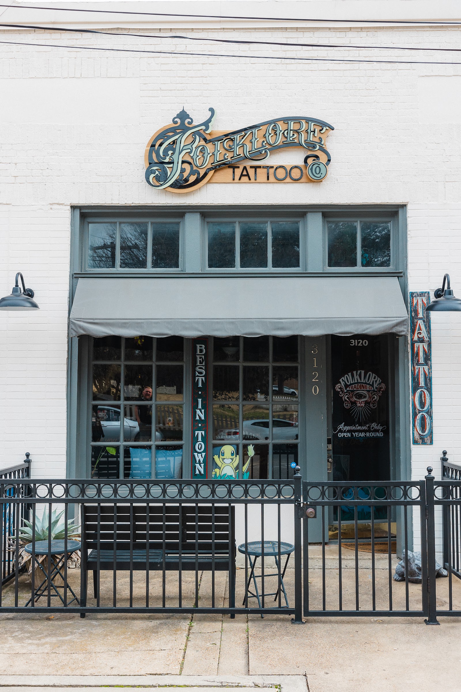 Folklore Tattoo Co. tattoo parlor in Dallas, TX