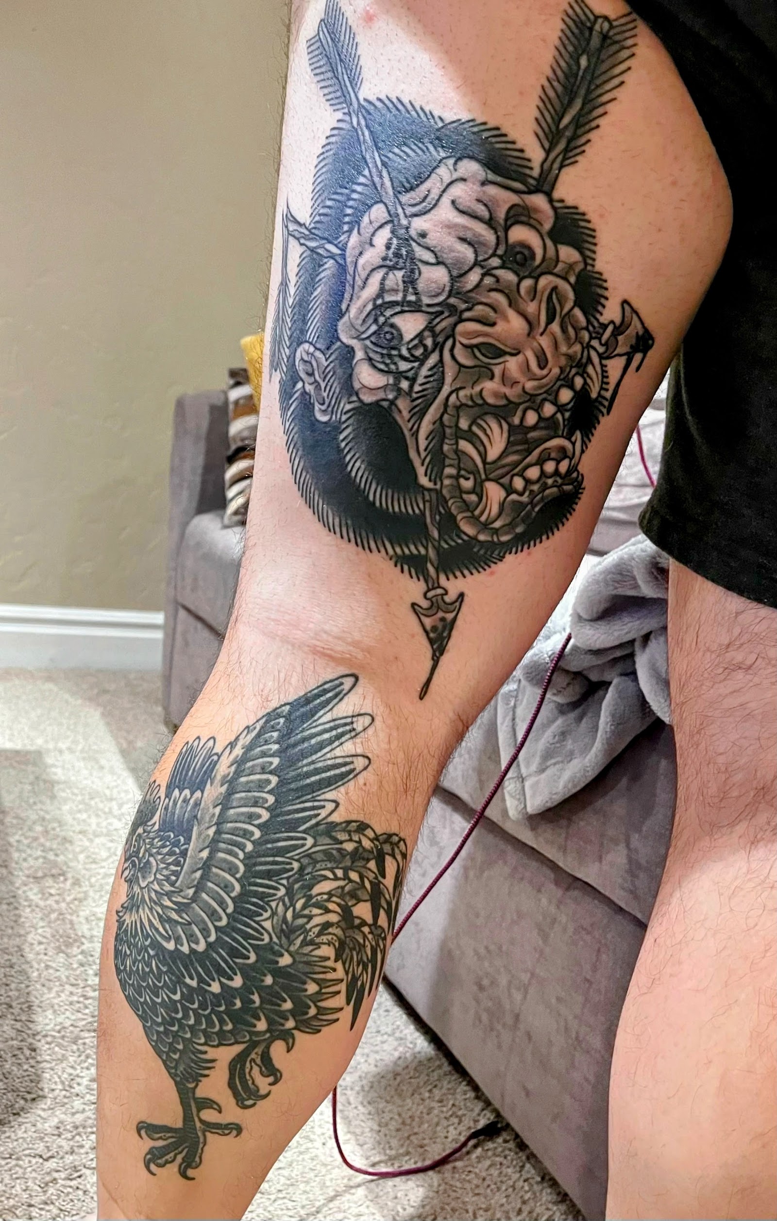 Til Death Tattoo tattoo work — photo 3