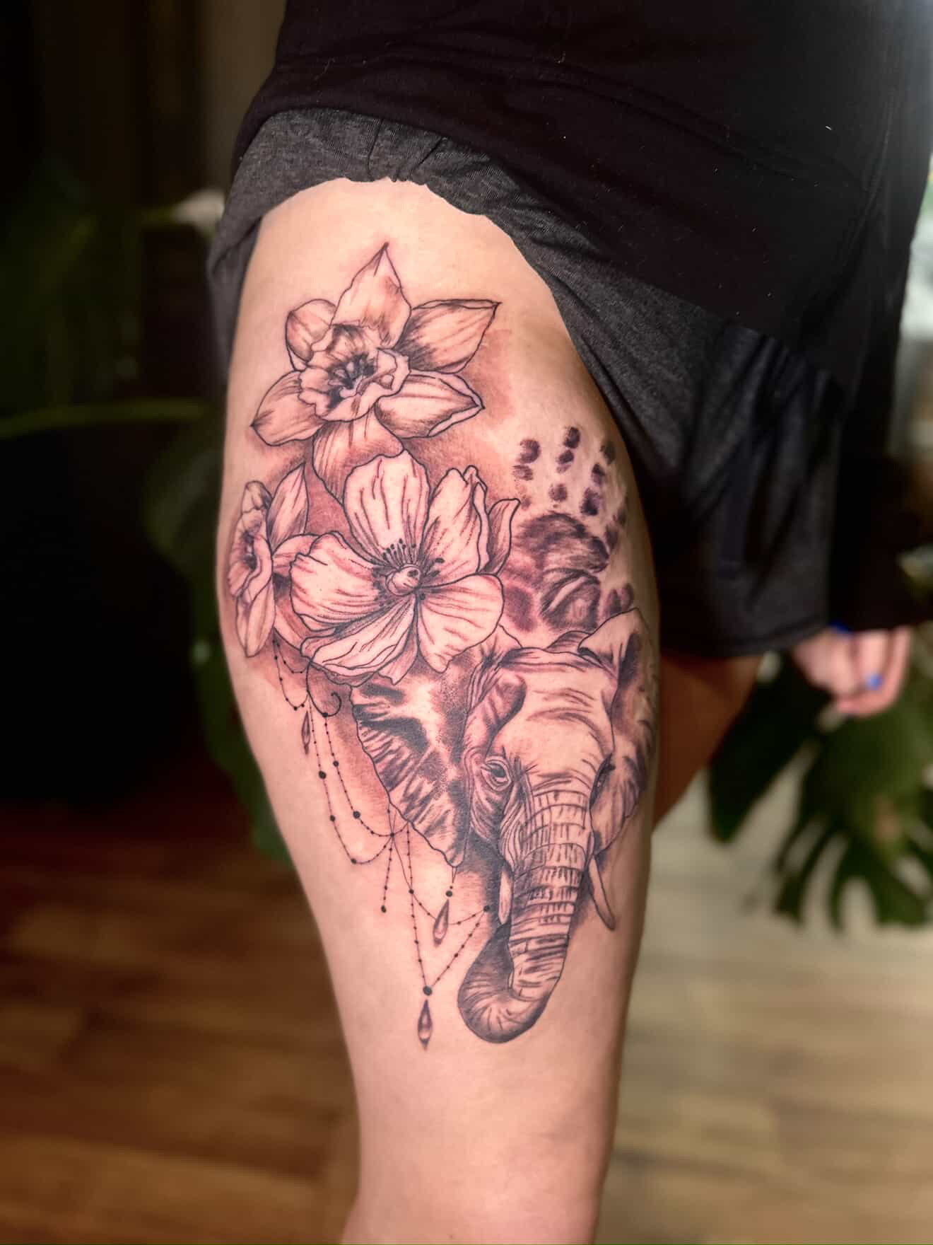 Lemur ink tattoo work — photo 3