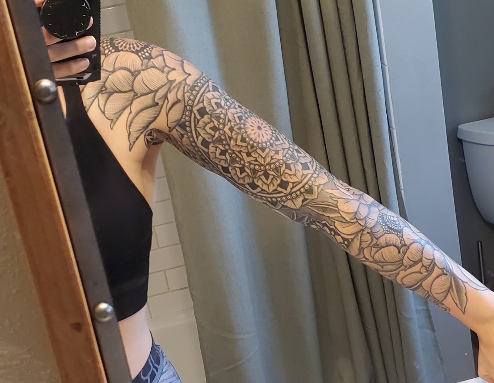 Wolf & Goat Tattoo tattoo work — photo 3