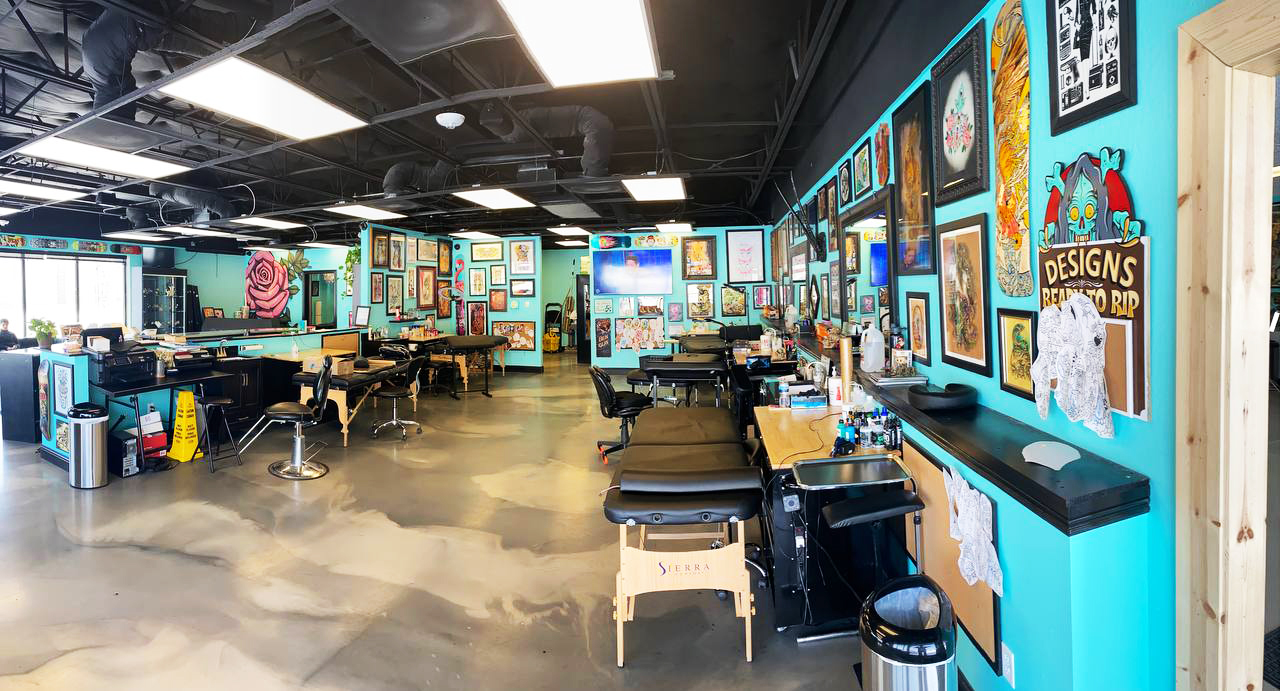 Mantra Tattoo and Piercing tattoo work — photo 2