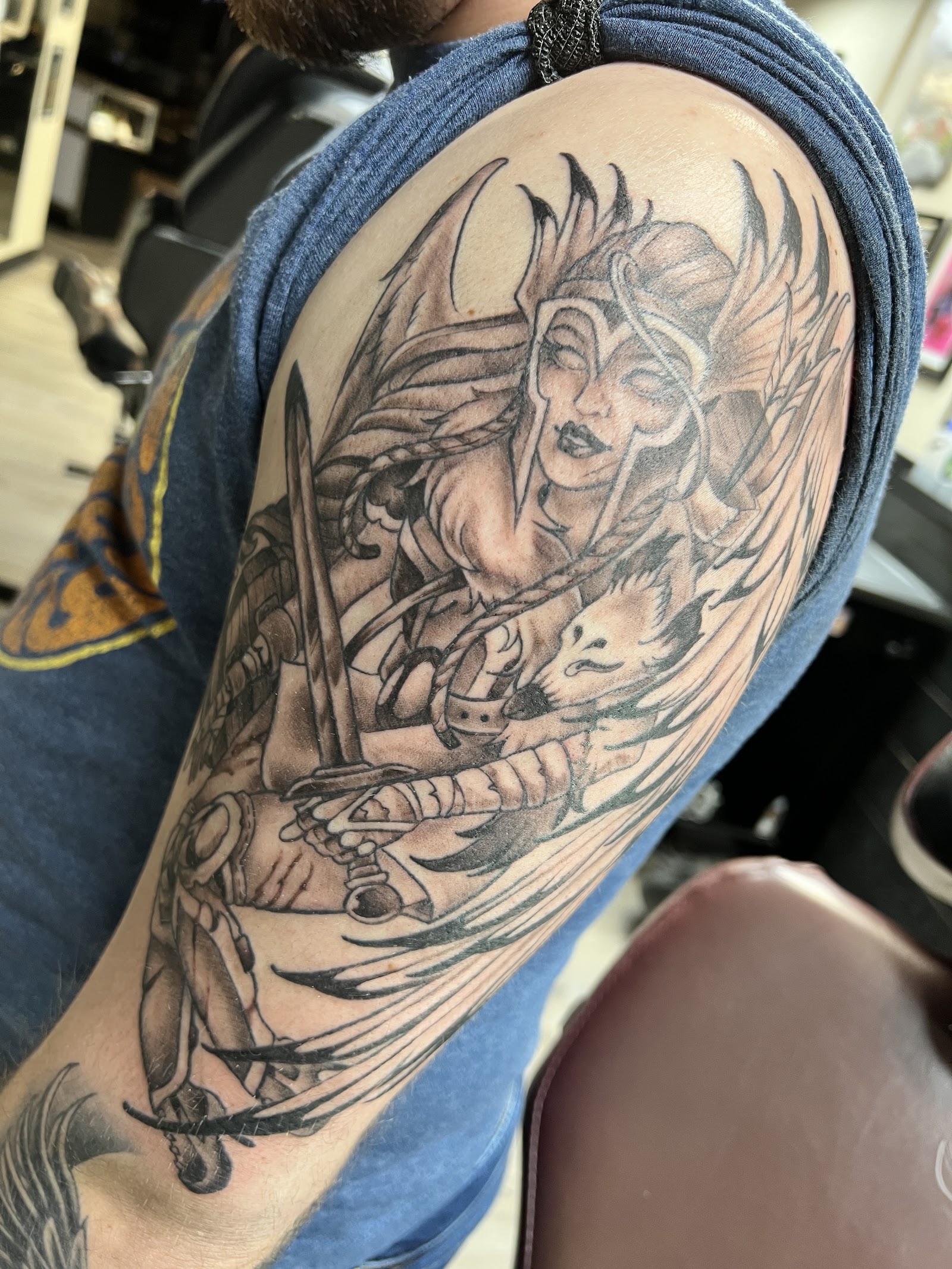 Lucky Gal Tattoo & Piercing Clive tattoo work — photo 3