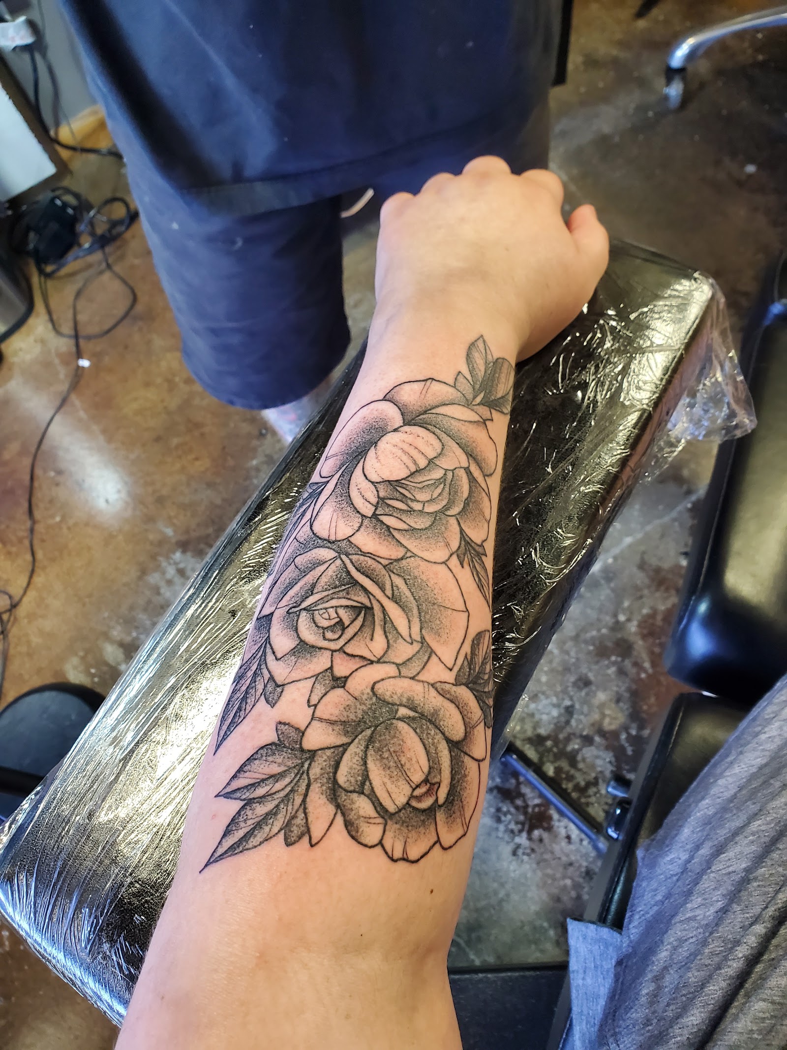 Electric Diamond Tattoo tattoo work — photo 2
