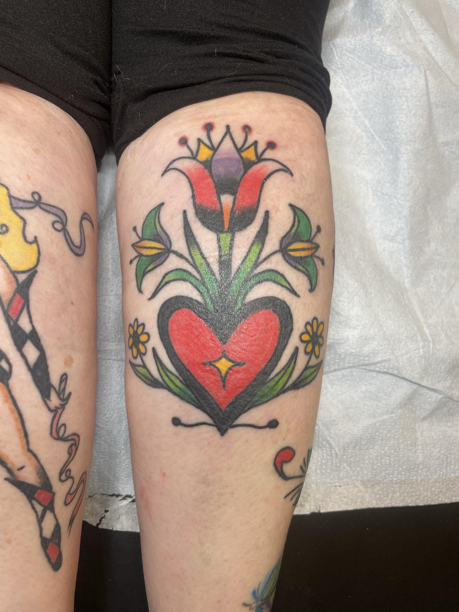 Harlequin Tattoo tattoo work — photo 3