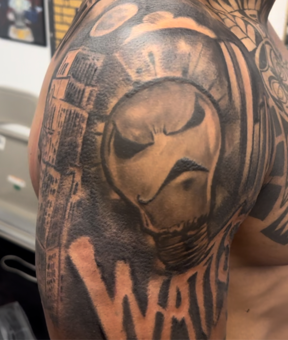 Expensive Skin Tattoo Parlor tattoo work — photo 2