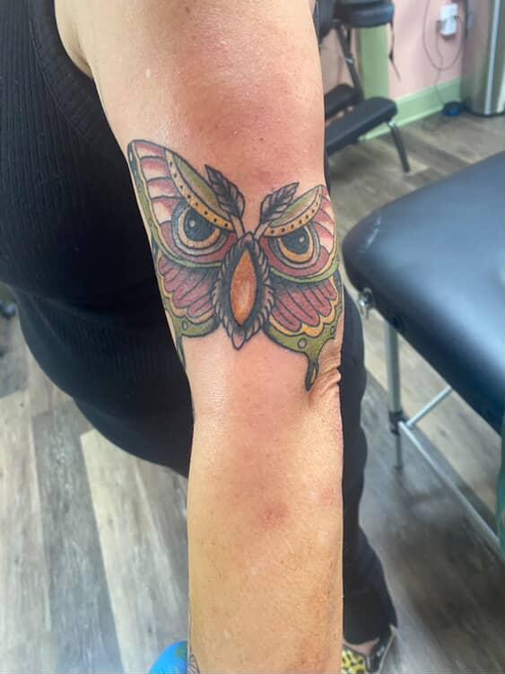 Glass Anchor Tattoo tattoo work — photo 2