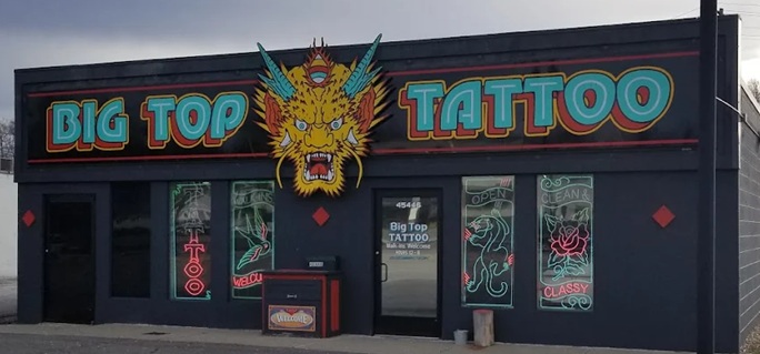 Big Top Tattoo — tattoo studio in Detroit