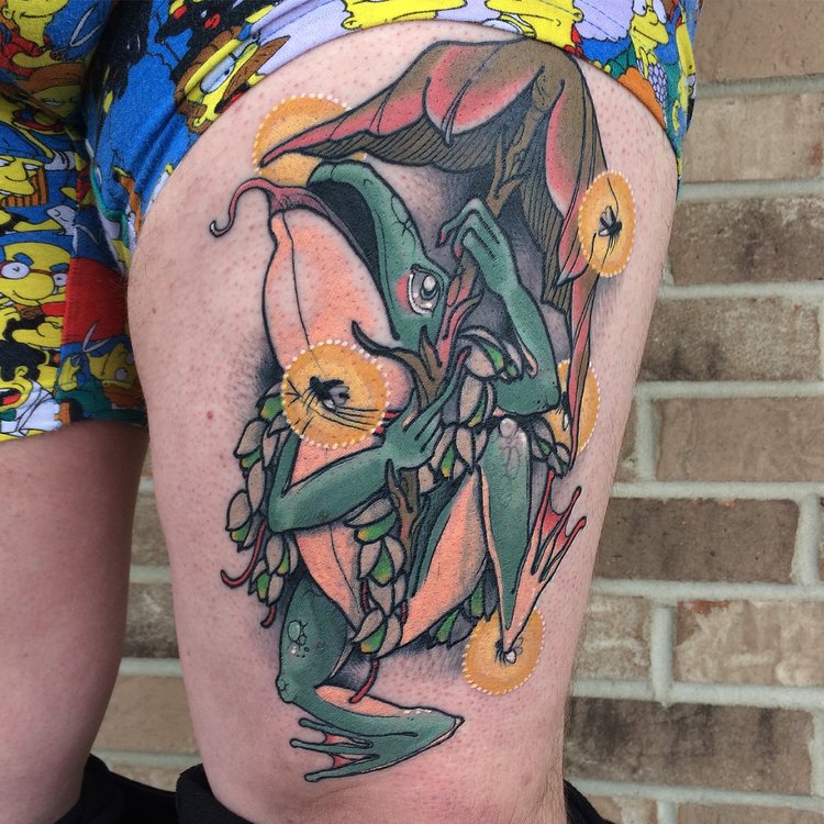 futurelazertiger tattoo work — photo 3