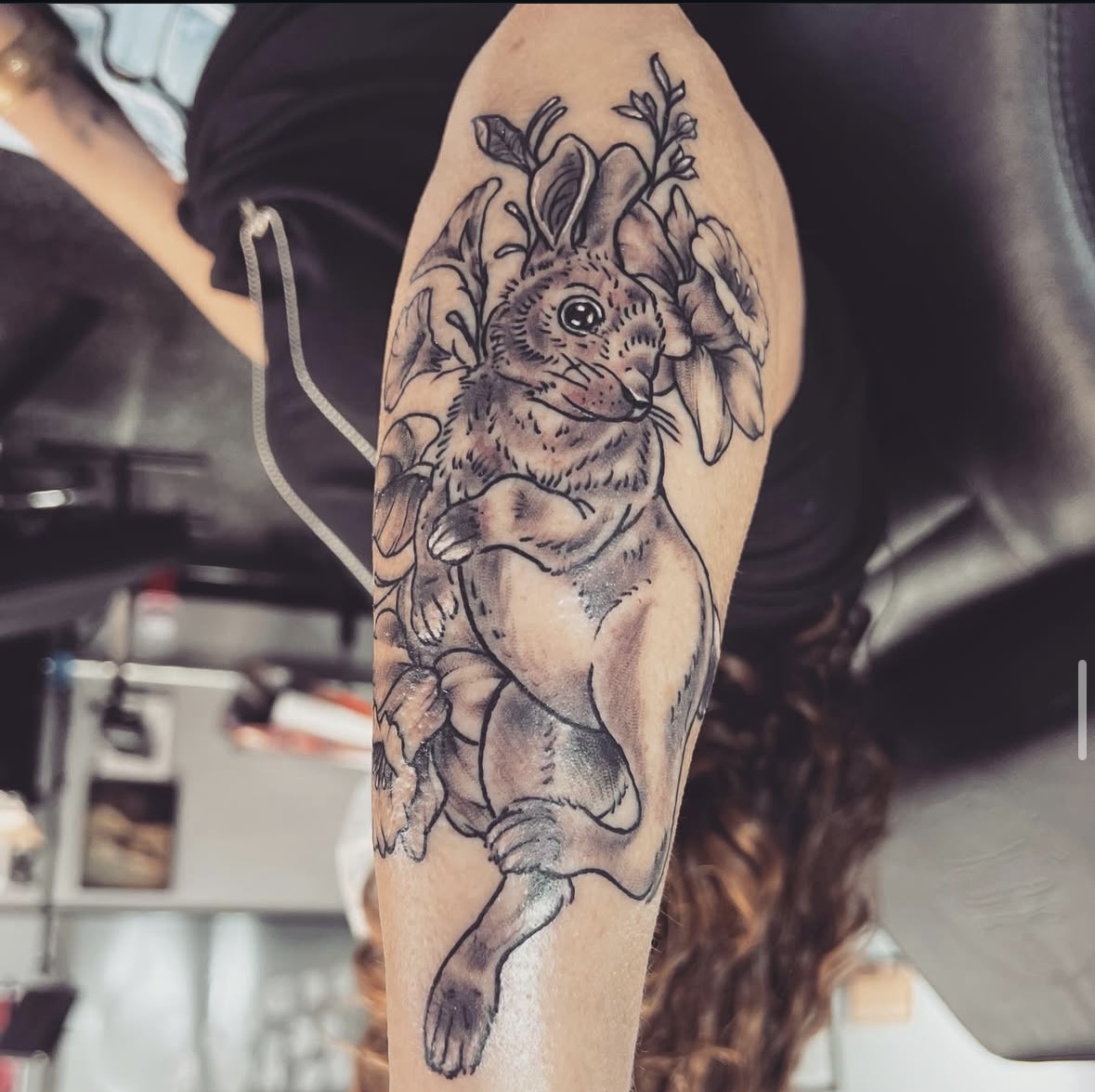 Electric Narwhal Tattoo tattoo work — photo 3