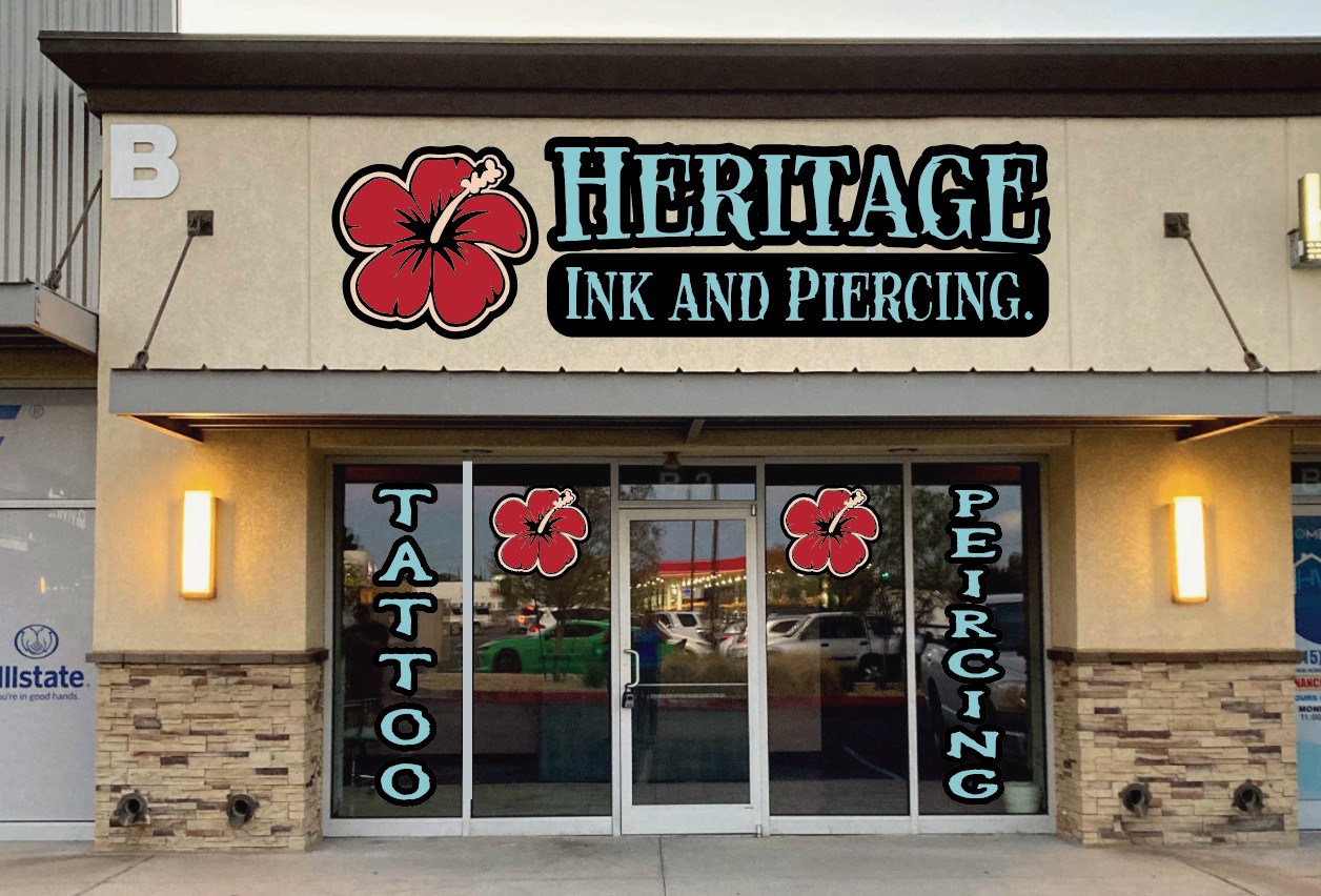 Heritage Ink and Piercing tattoo parlor in El Paso, TX