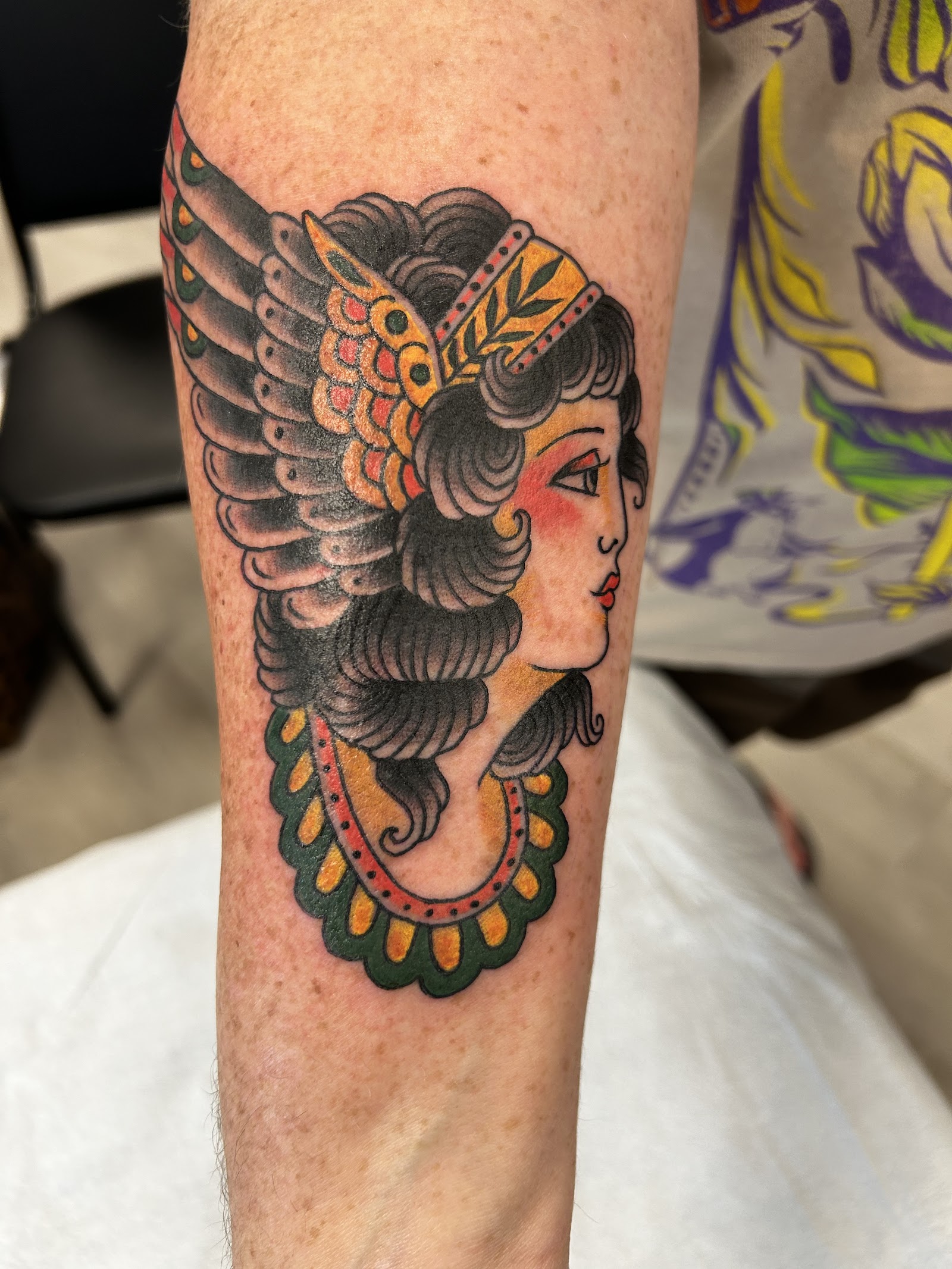 American Tattoo Society of Ft Bliss tattoo work — photo 2