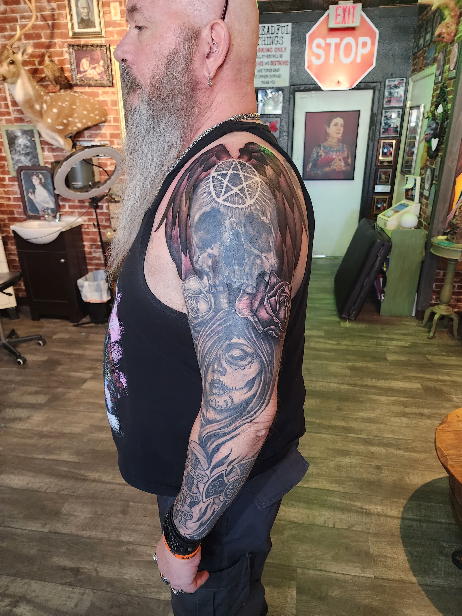 Dreadful Things tattoo work — photo 3