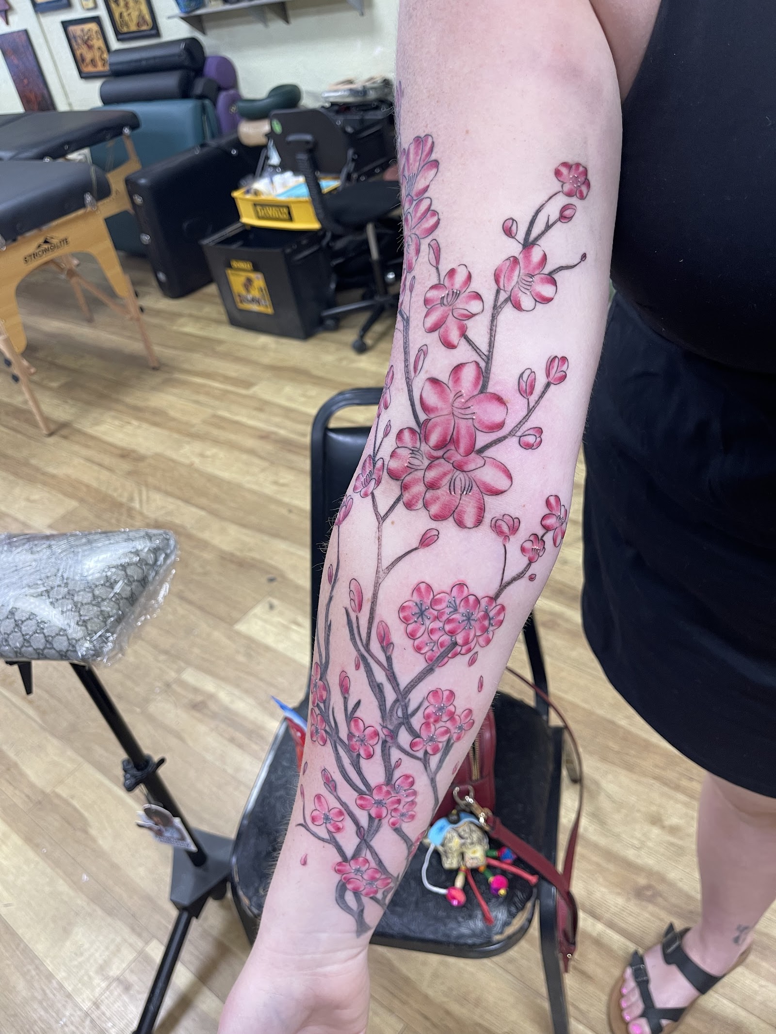 Red Skull Tattoo tattoo work — photo 2