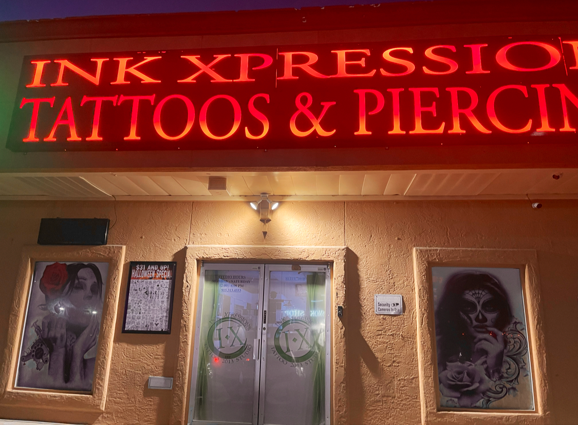 Ink Xpressions Tattoo & Piercing Studio tattoo parlor in El Paso, TX