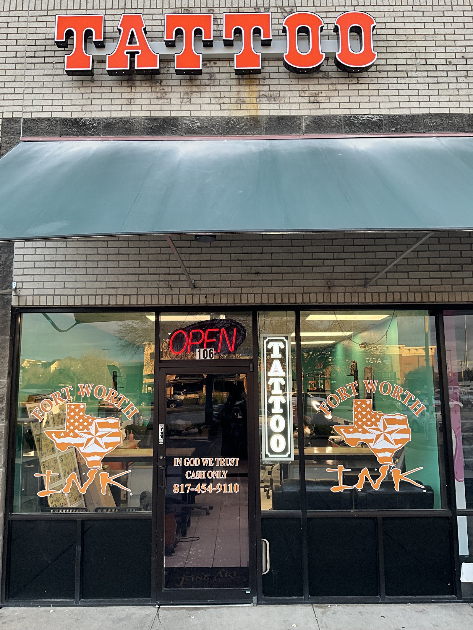 Fort Worth Ink tattoo work — photo 3