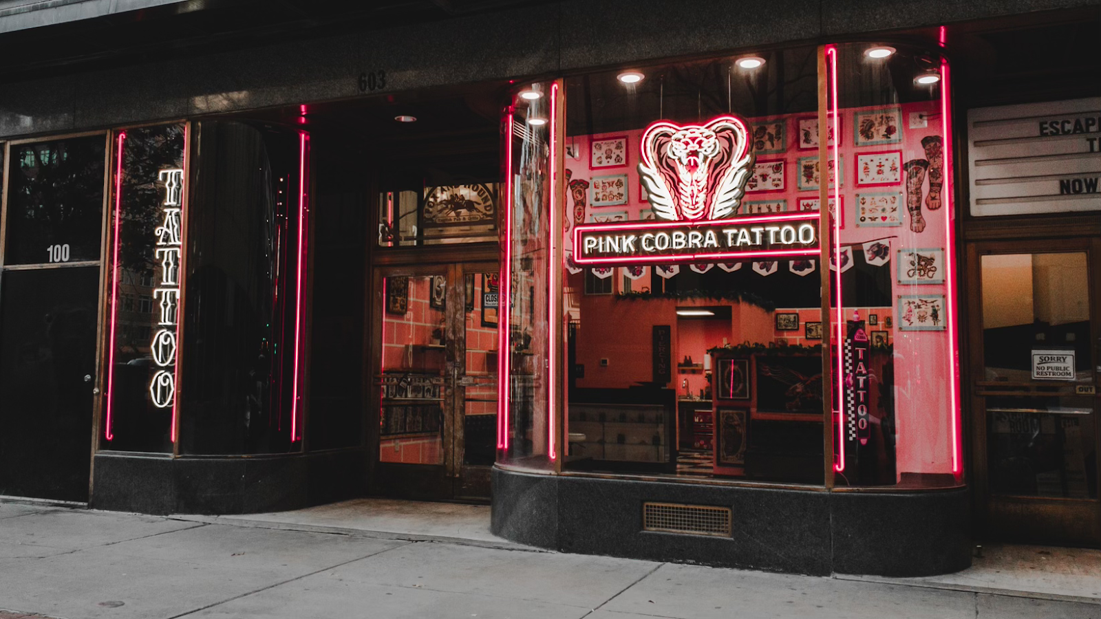 Pink Cobra Tattoo tattoo parlor in Fort Worth, TX